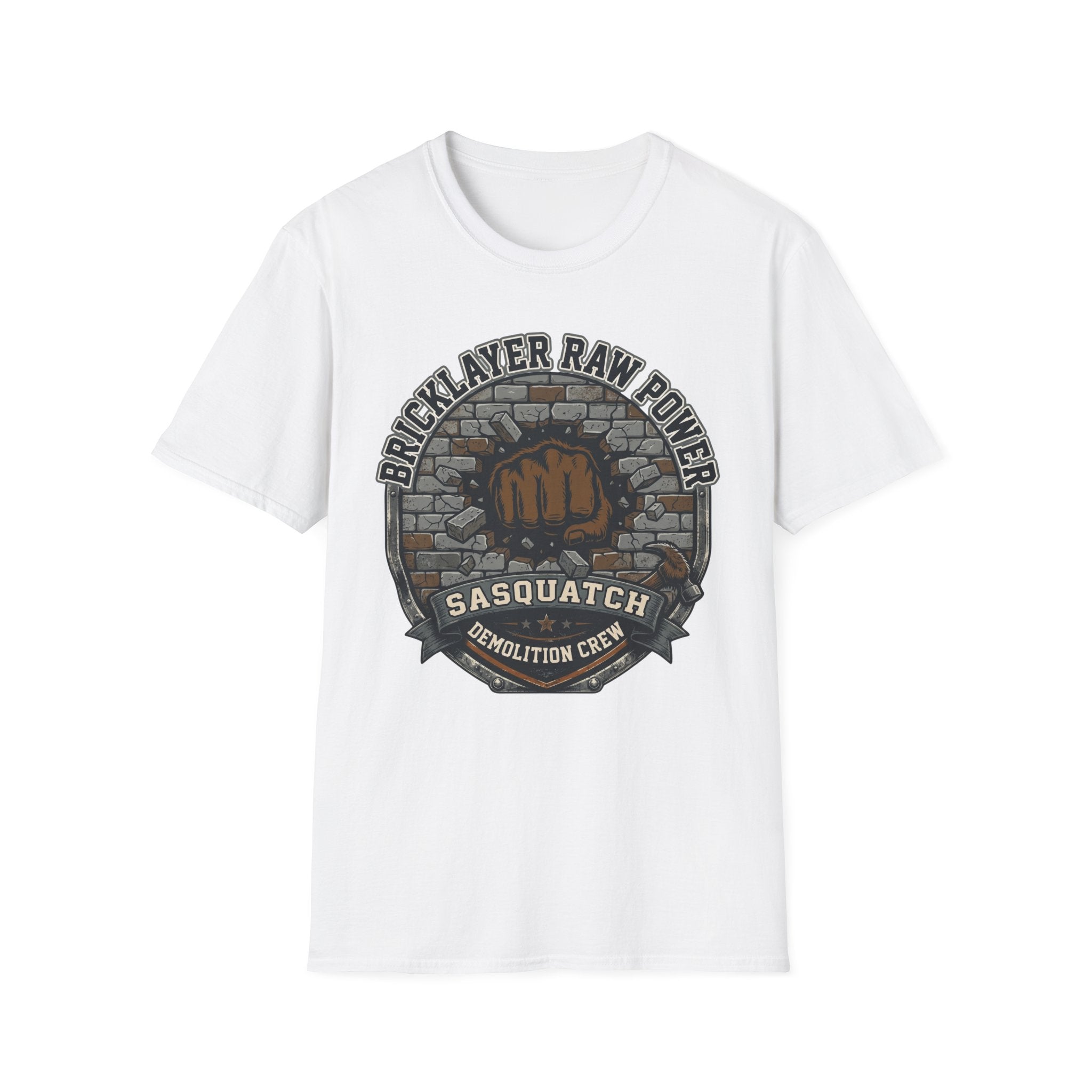 Bricklayer Raw Power Sasquatch Demolition Crew T-Shirt