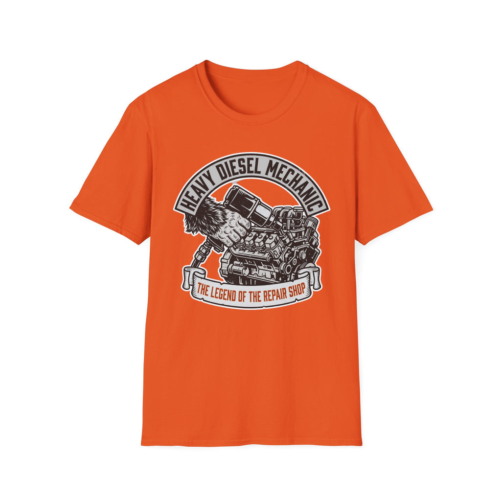 Heavy Diesel Mechanic The Legend Of The Repair Shop T-Shirt