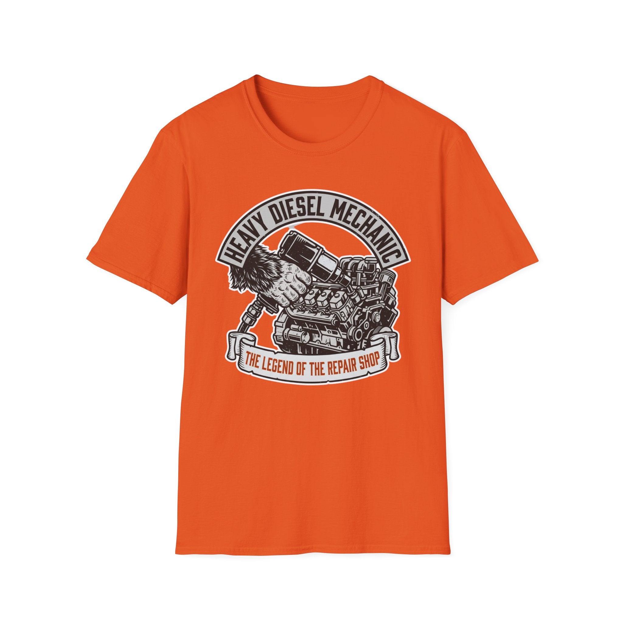 Heavy Diesel Mechanic The Legend Of The Repair Shop T-Shirt