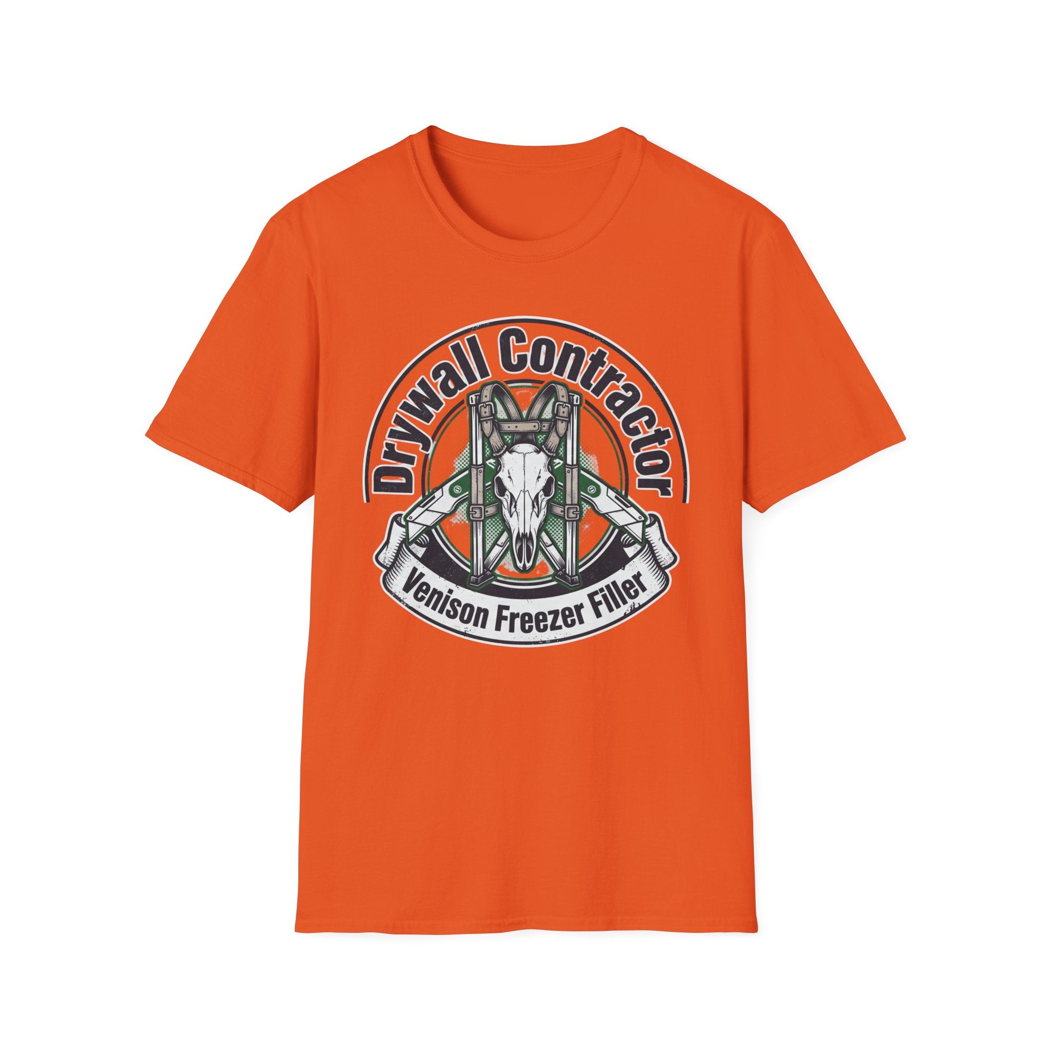 Drywall Contractor Venison Freezer Filler T-Shirt