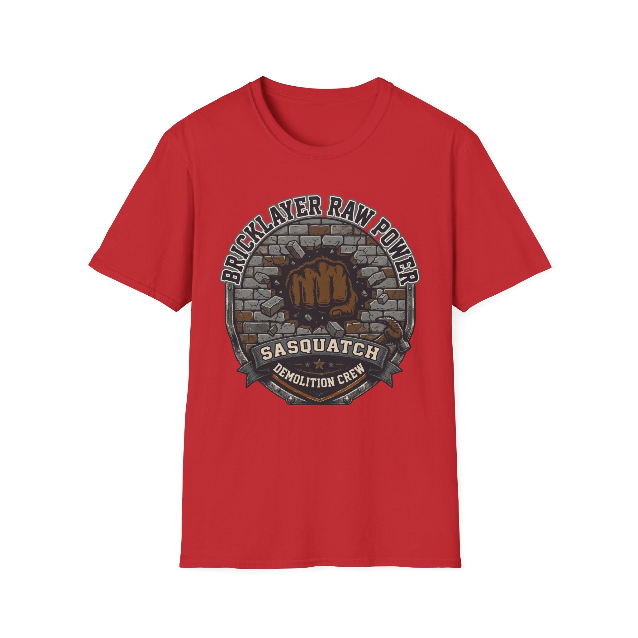 Bricklayer Raw Power Sasquatch Demolition Crew T-Shirt