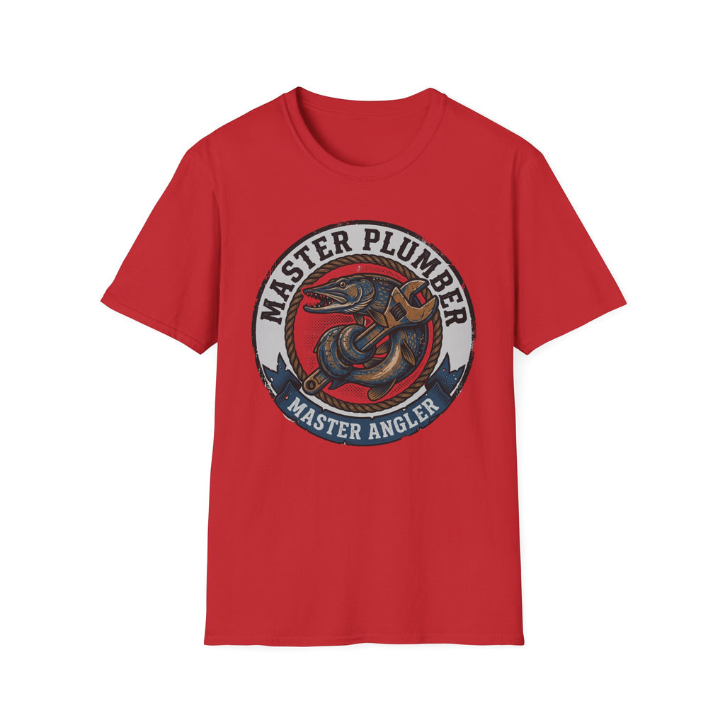 Master Plumber Master Angler T-Shirt