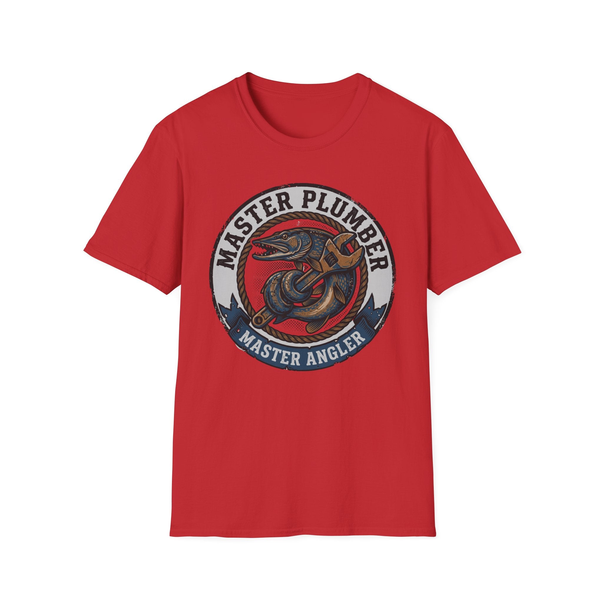 Master Plumber Master Angler T-Shirt