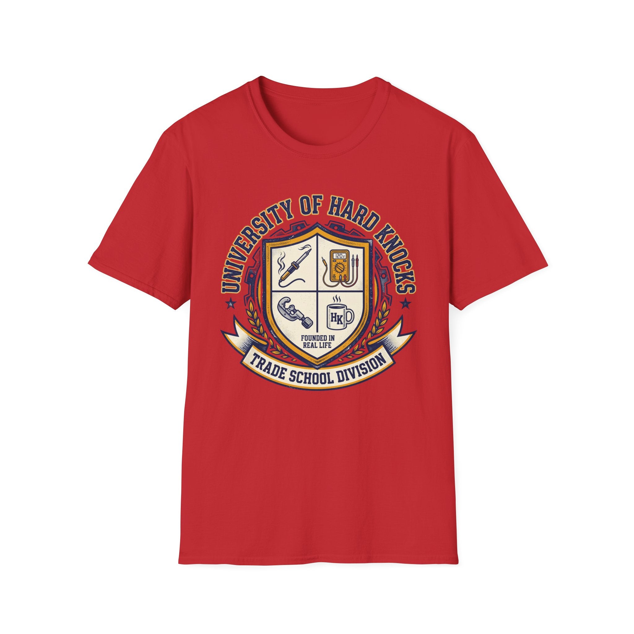 University Of Hard Knocks Trade School Division T-Shirt