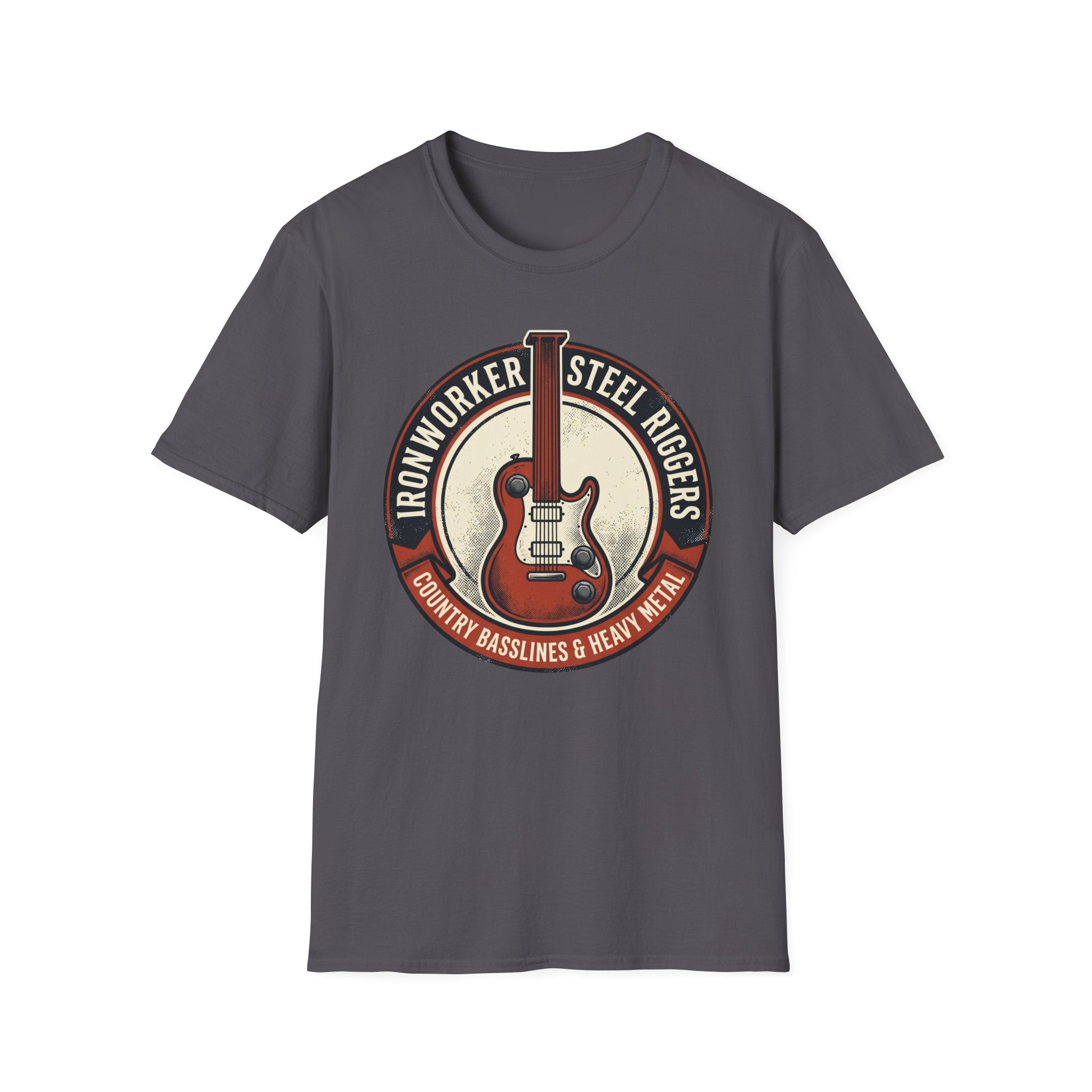 Ironworker Steel Riggers Country Basslines & Heavy Metal  T-Shirt