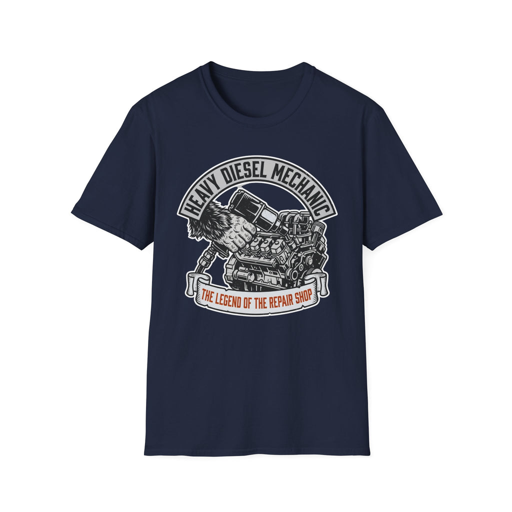 Heavy Diesel Mechanic The Legend Of The Repair Shop T-Shirt