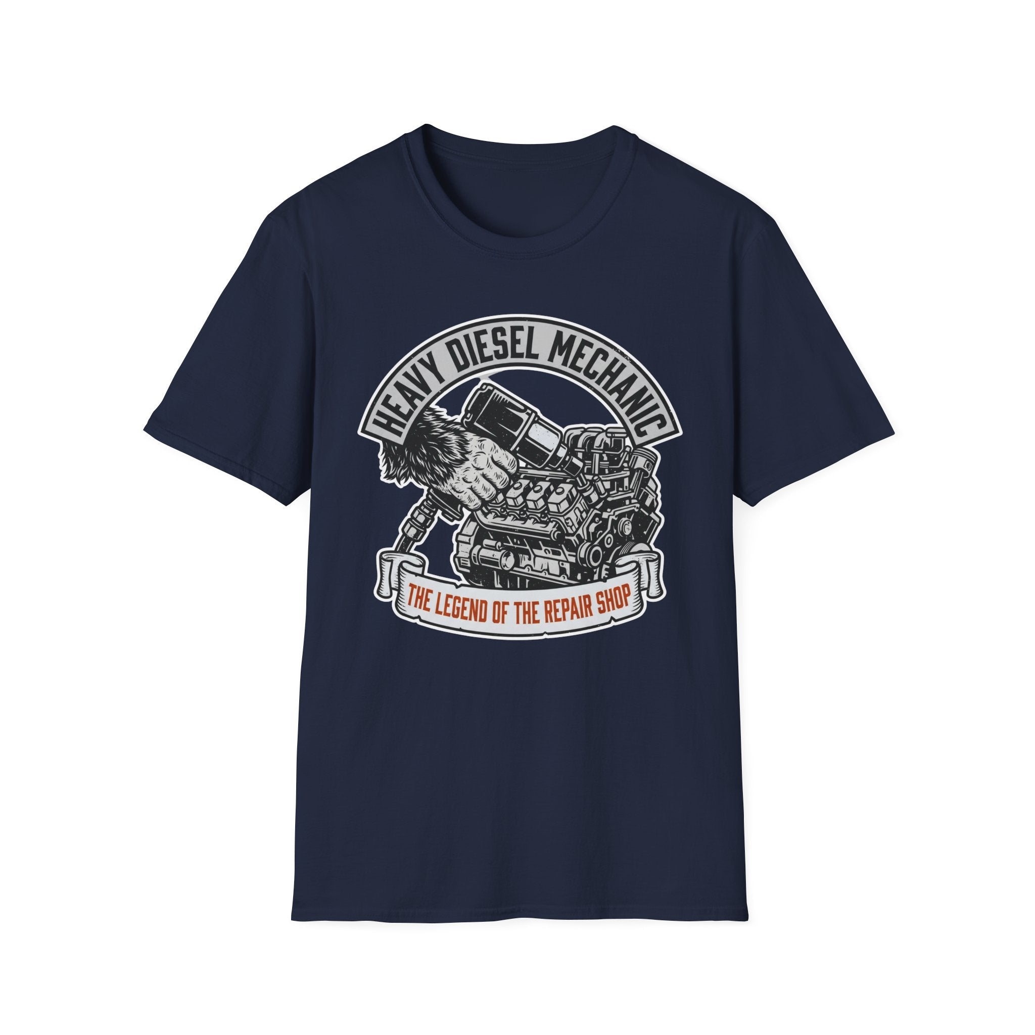 Heavy Diesel Mechanic The Legend Of The Repair Shop T-Shirt