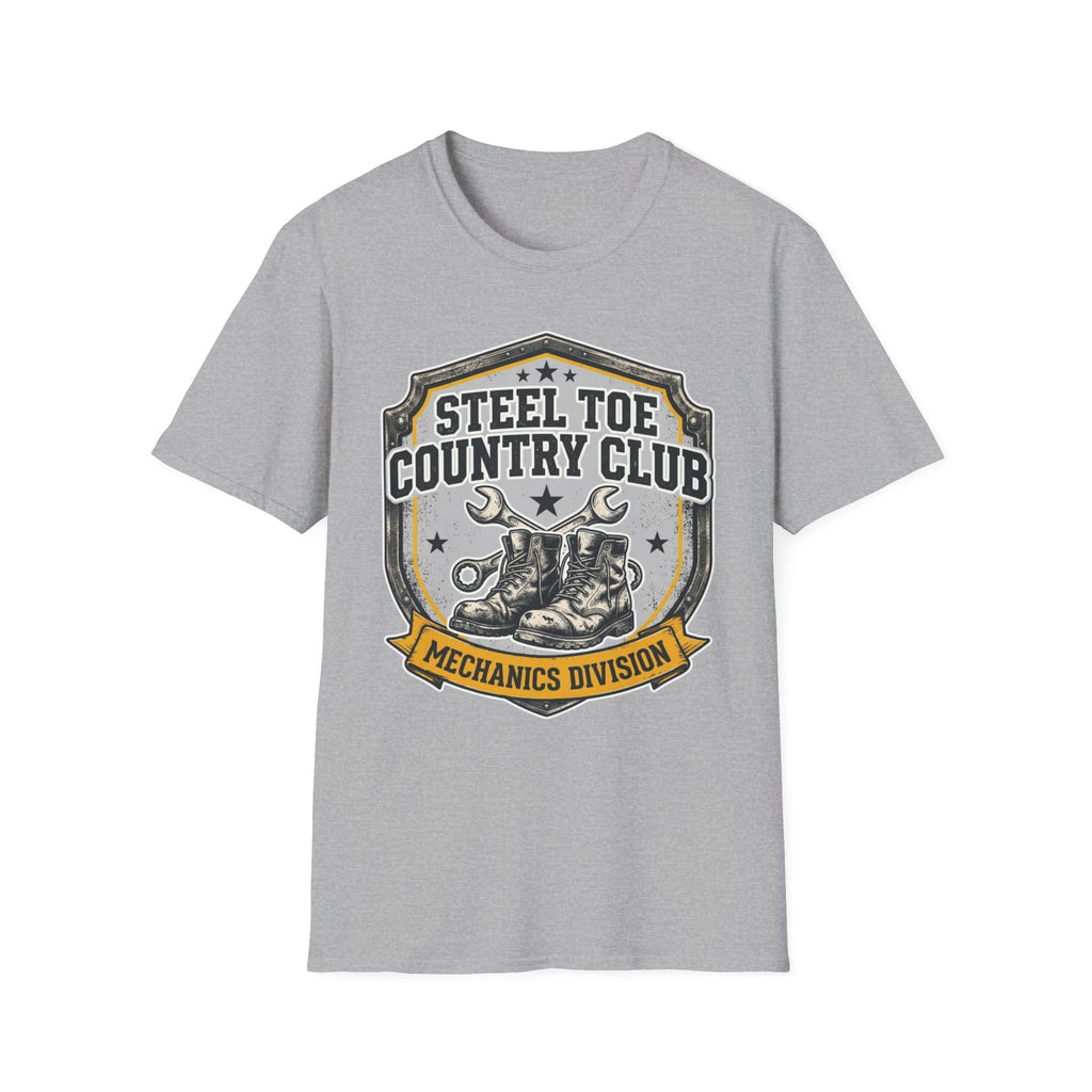 Steel Toe Country Club Mechanics Division T-Shirt