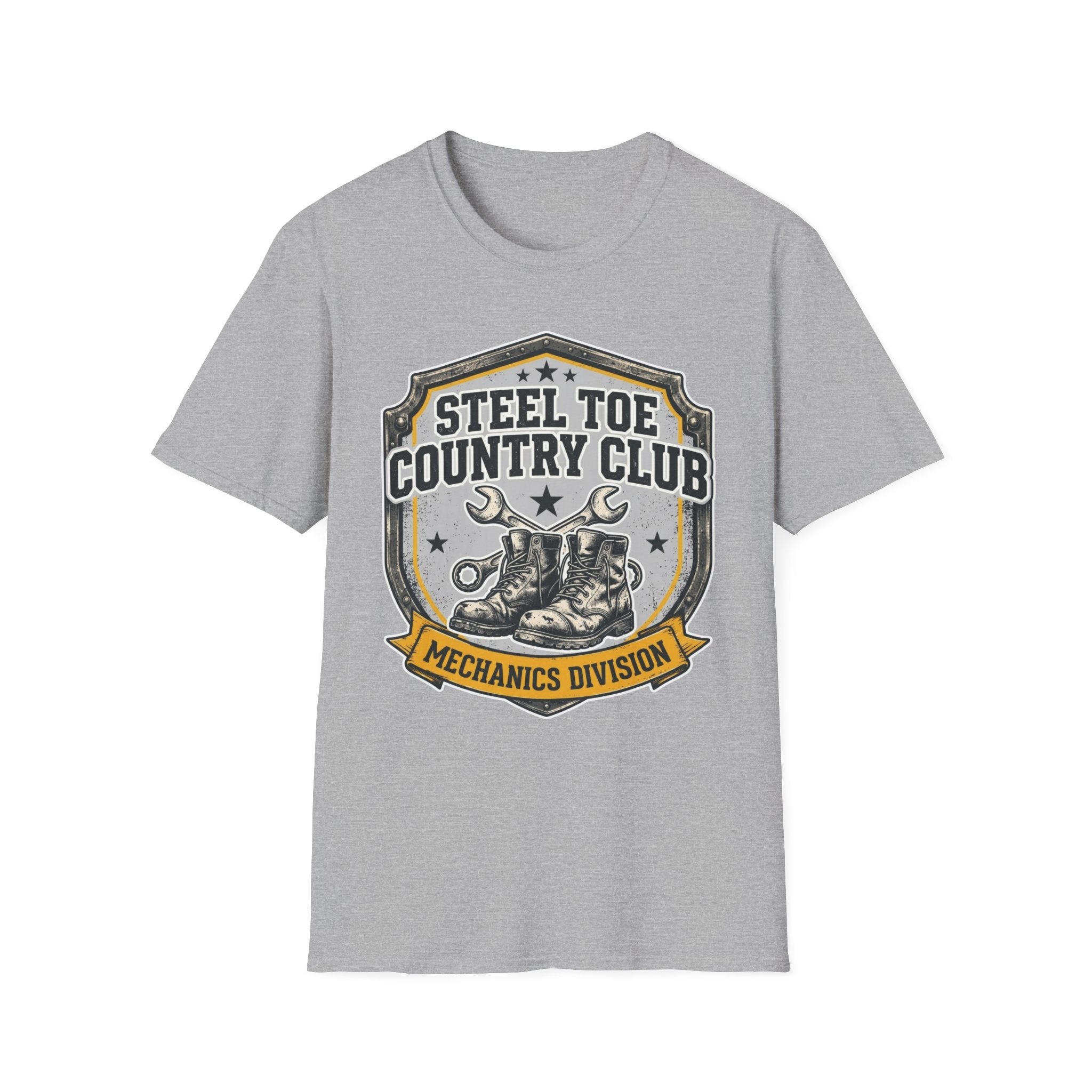 Steel Toe Country Club Mechanics Division T-Shirt