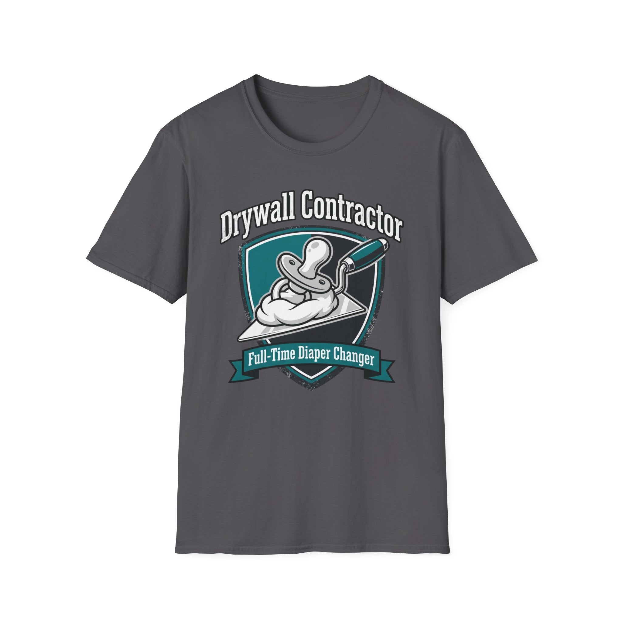 Drywall Contractor Full-Time Diaper Changer T-Shirt