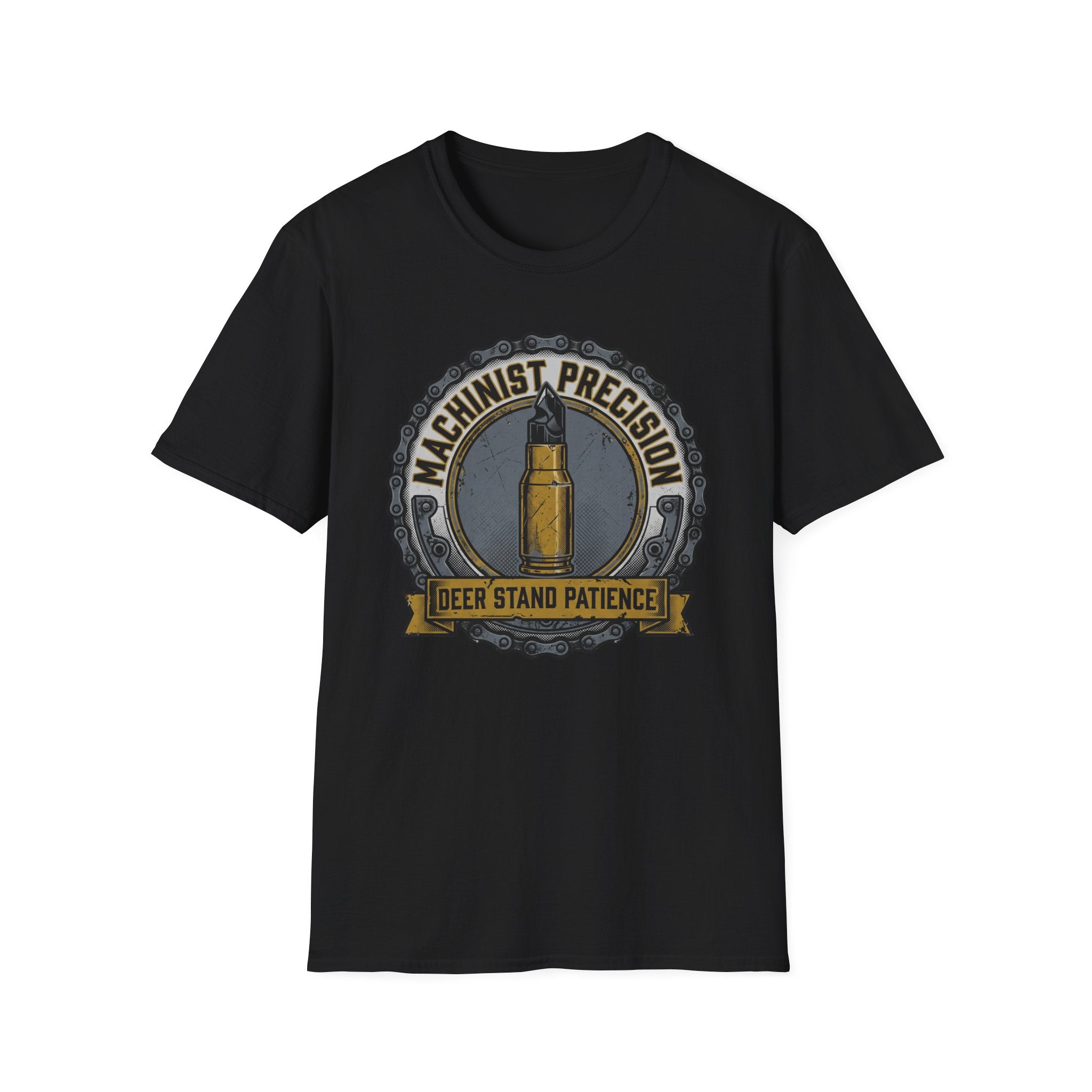 Machinist Precision Deer Stand Patience T-Shirt