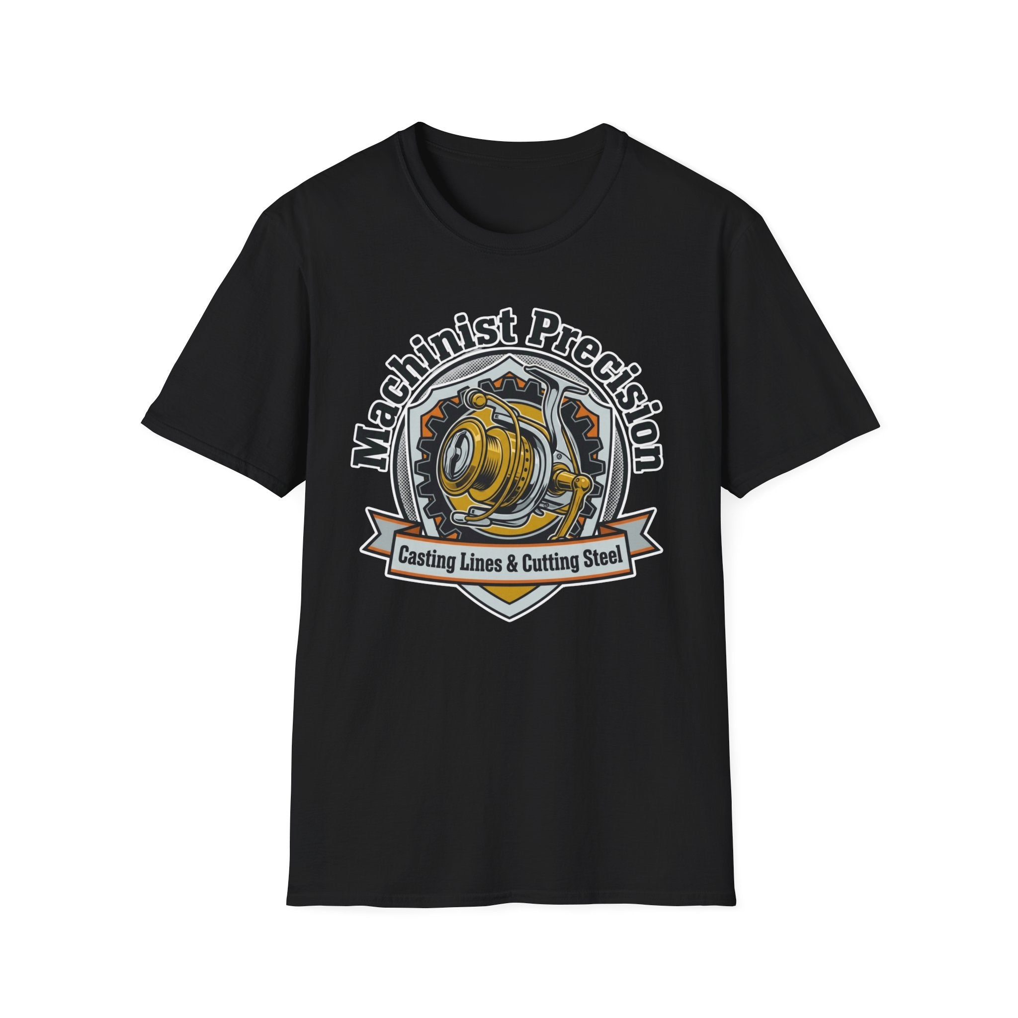 Machinist Precision Casting Lines & Cutting Steel T-Shirt