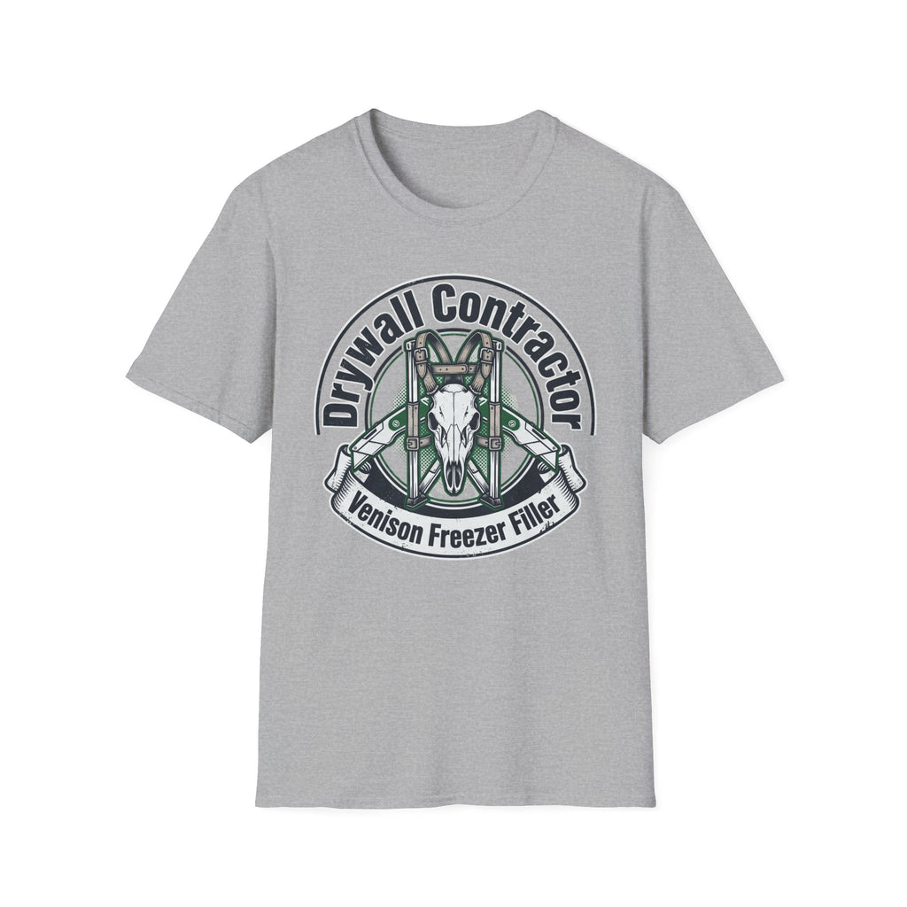 Drywall Contractor Venison Freezer Filler T-Shirt