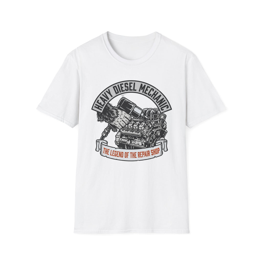 Heavy Diesel Mechanic The Legend Of The Repair Shop T-Shirt