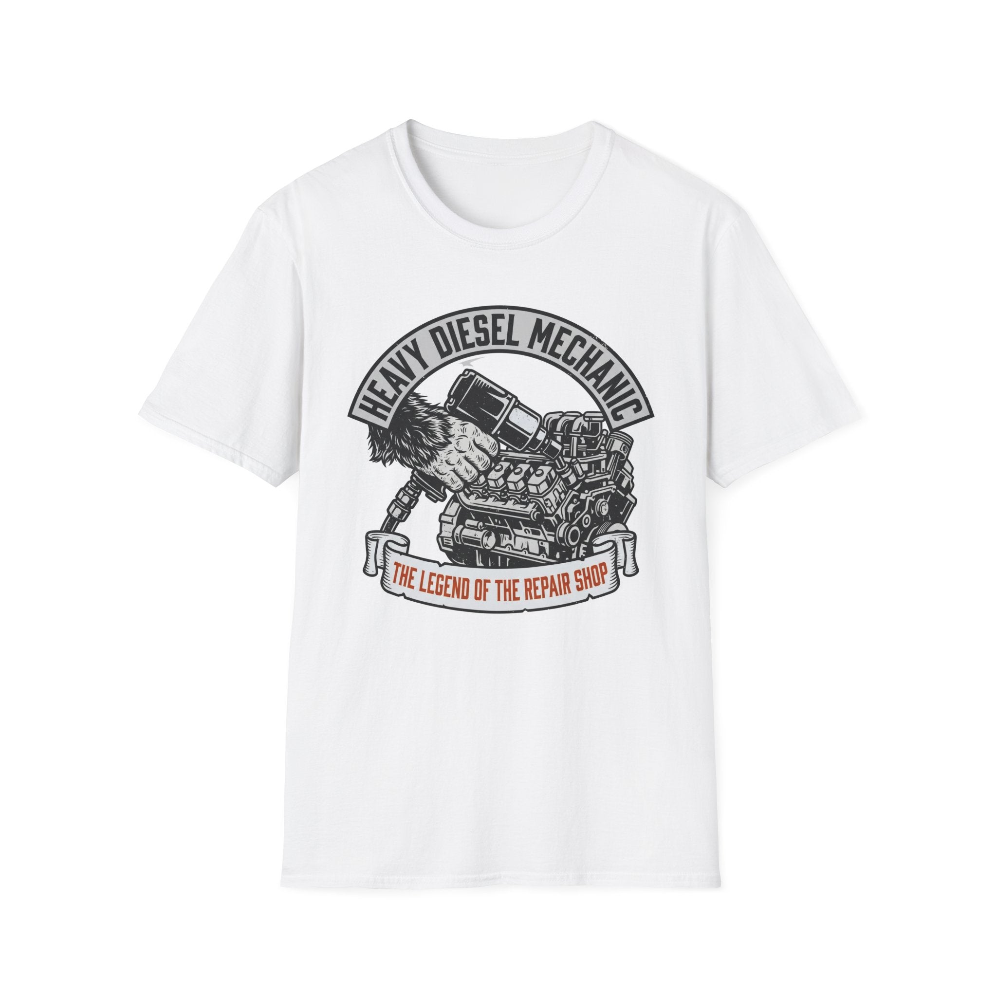 Heavy Diesel Mechanic The Legend Of The Repair Shop T-Shirt