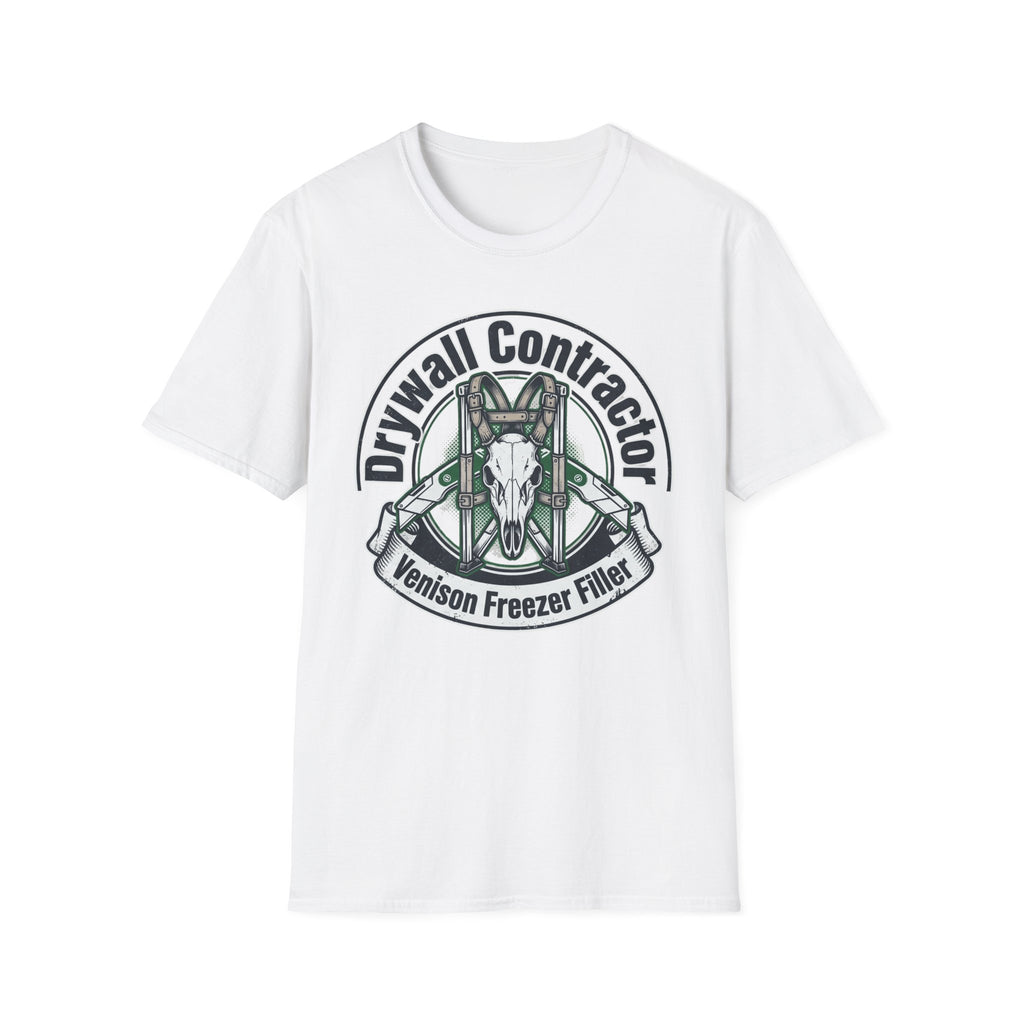 Drywall Contractor Venison Freezer Filler T-Shirt