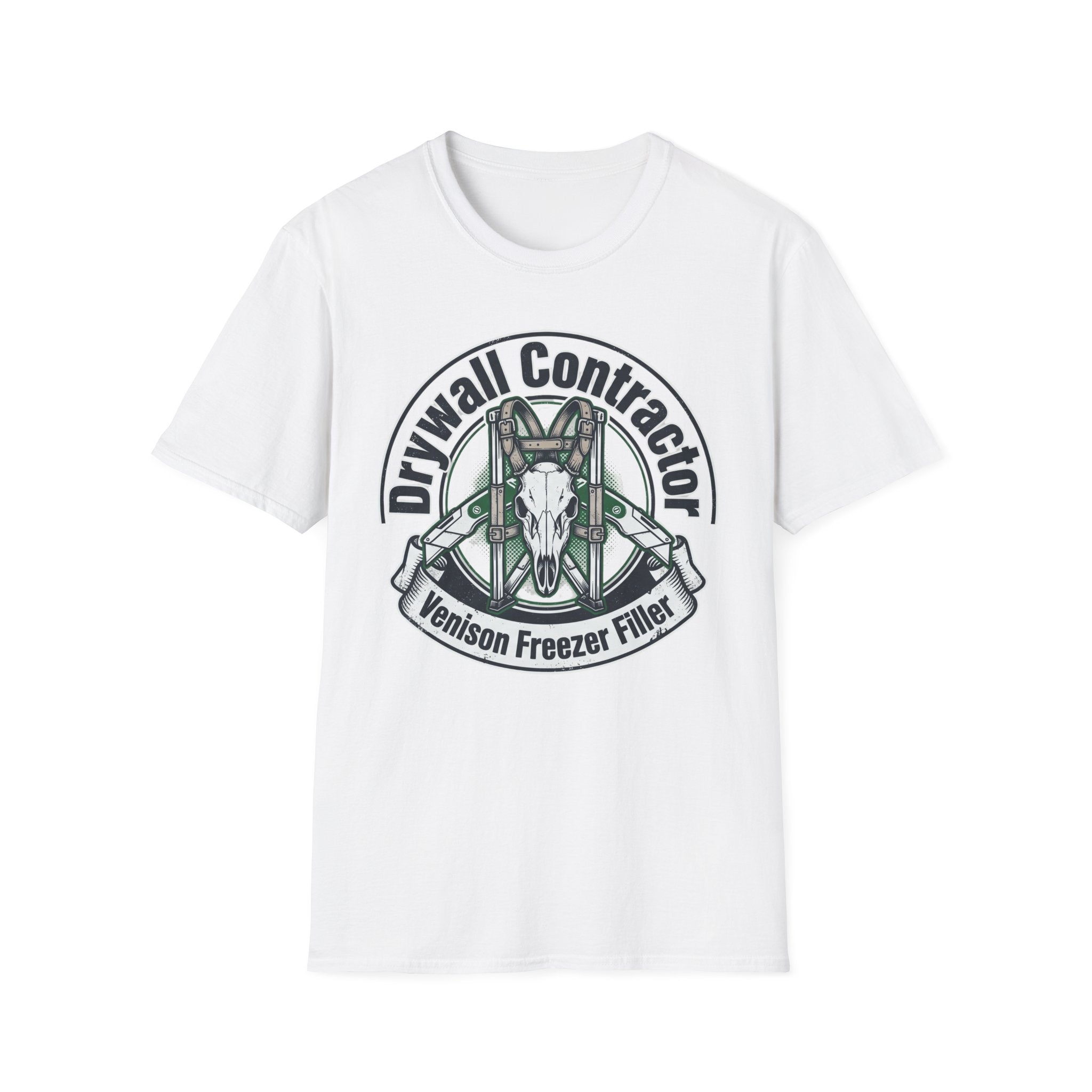 Drywall Contractor Venison Freezer Filler T-Shirt