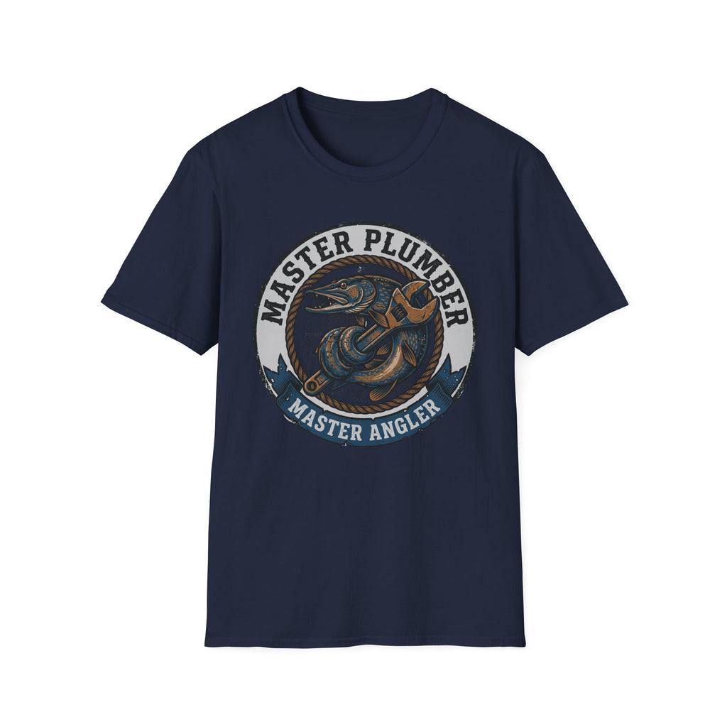 Master Plumber Master Angler T-Shirt