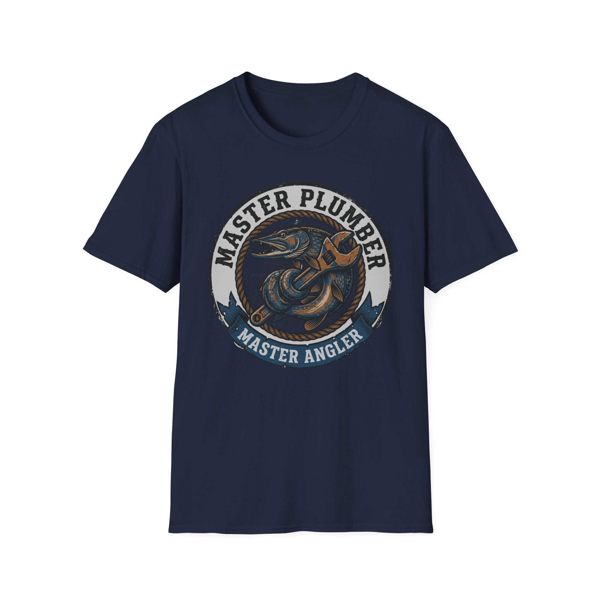 Master Plumber Master Angler T-Shirt