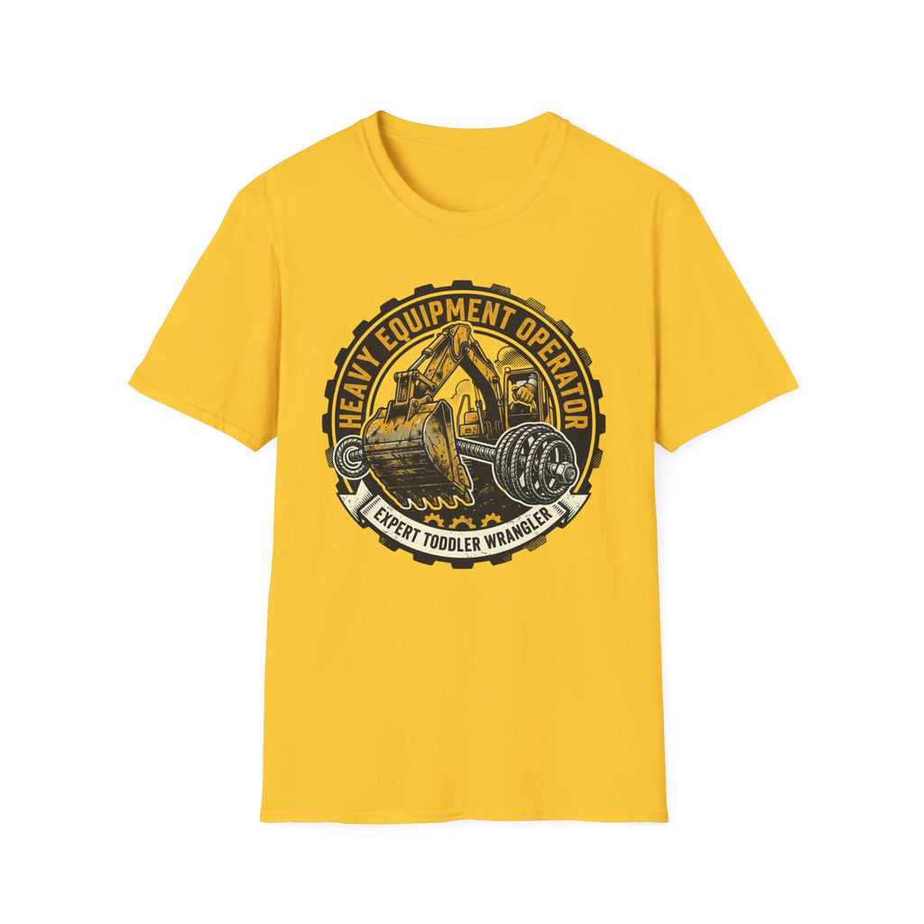 Heavy Equipment Operator Expert Toddler Wrangler T-Shirt