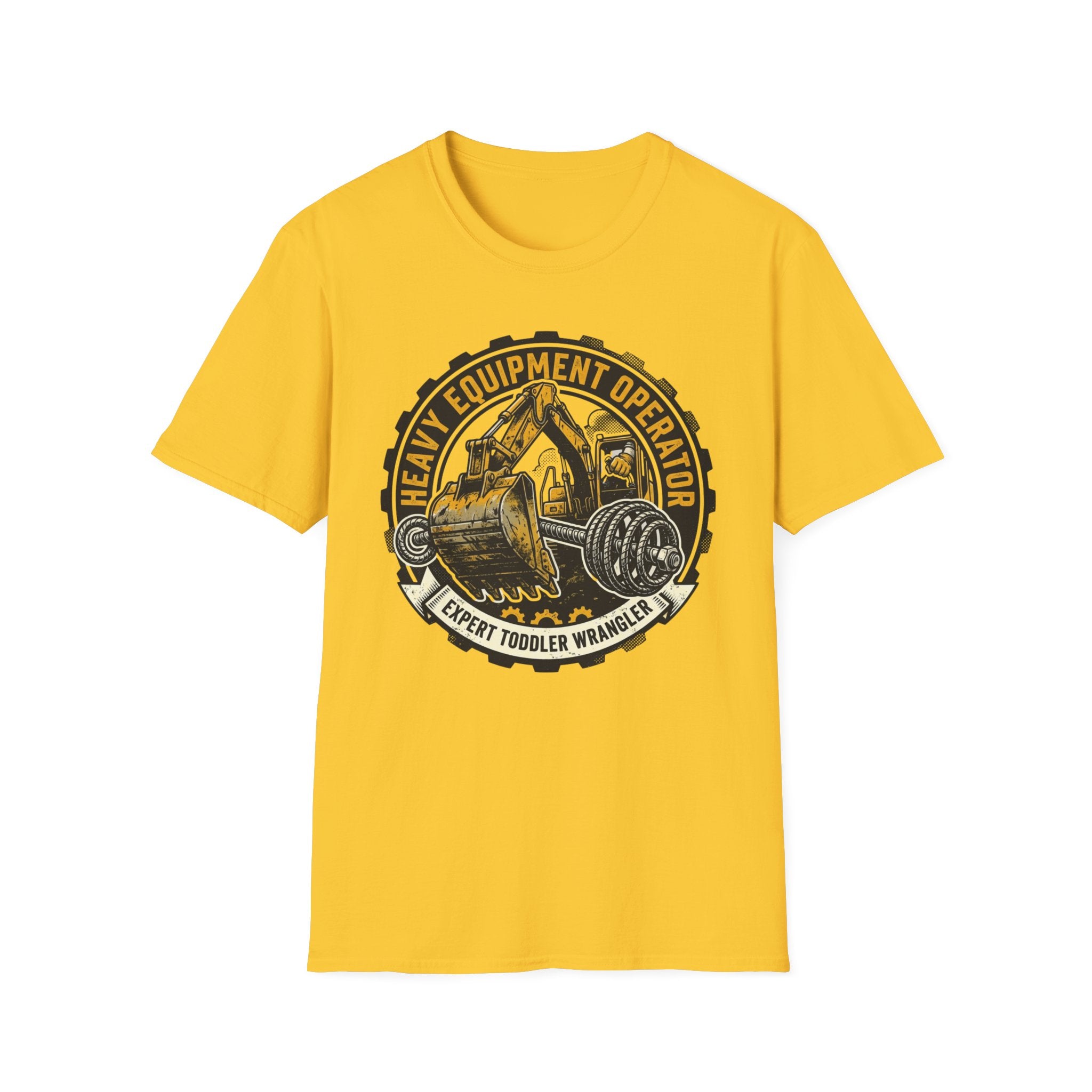 Heavy Equipment Operator Expert Toddler Wrangler T-Shirt