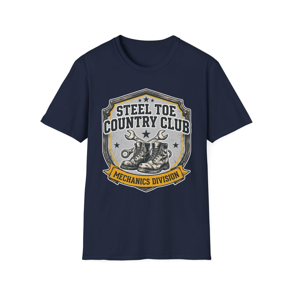 Steel Toe Country Club Mechanics Division T-Shirt