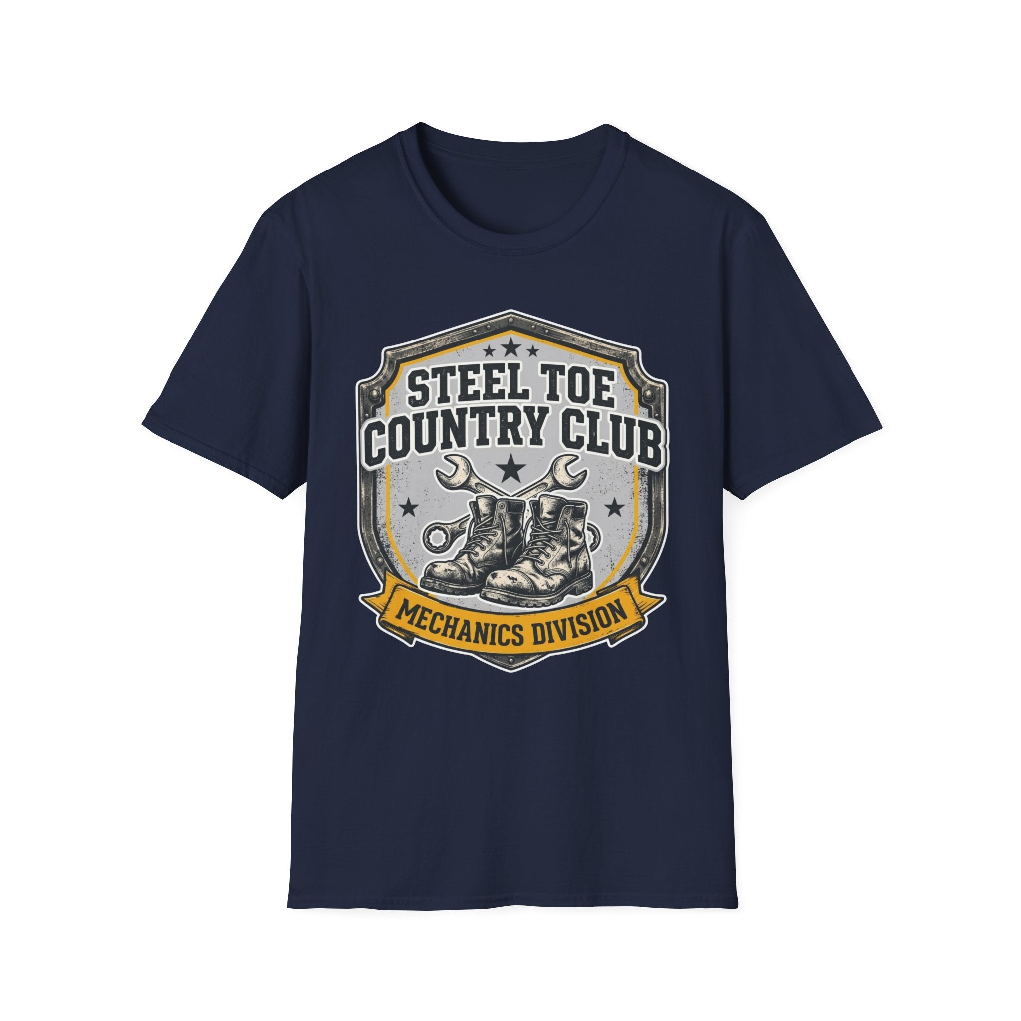 Steel Toe Country Club Mechanics Division T-Shirt