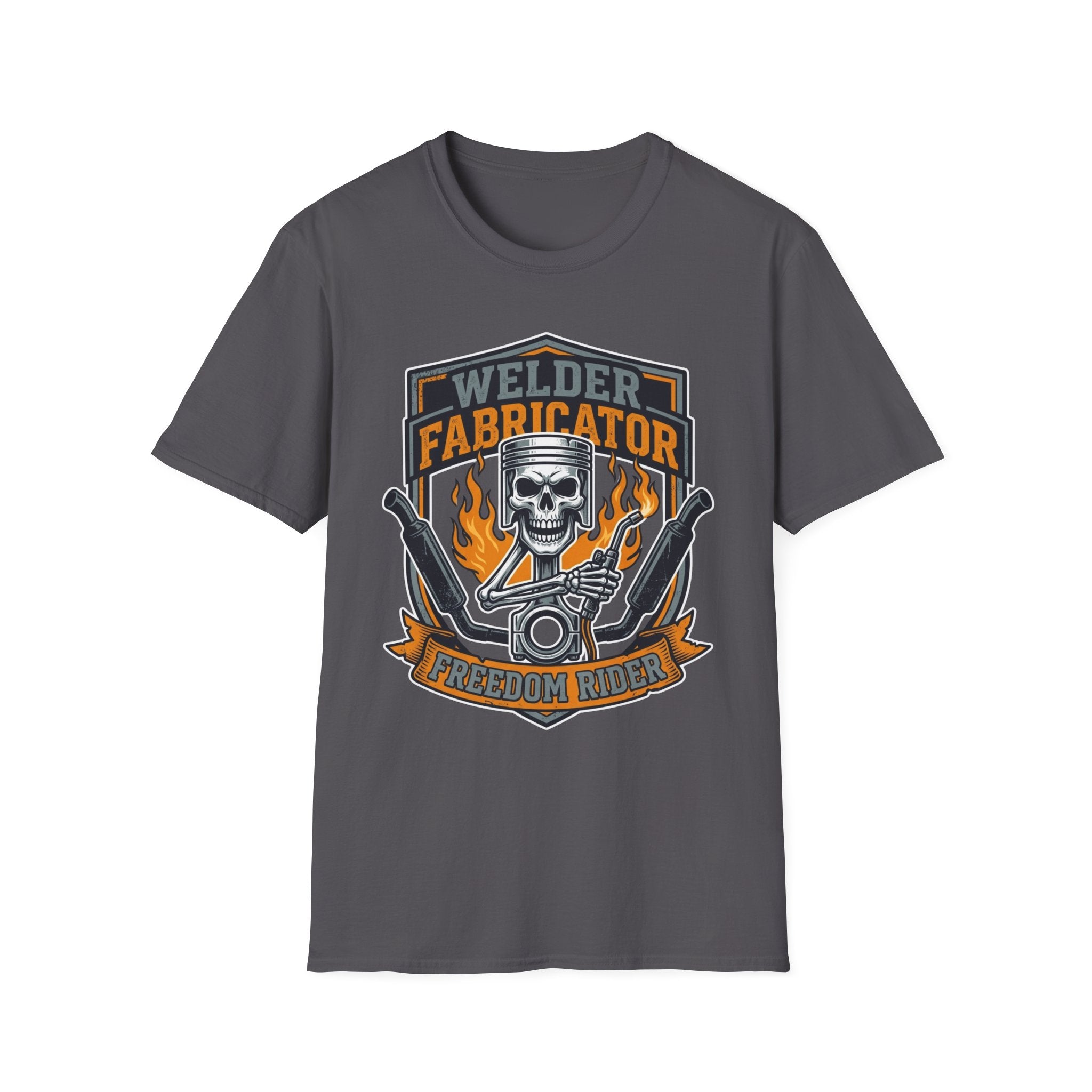 Welder Fabricator Freedom Rider T-Shirt