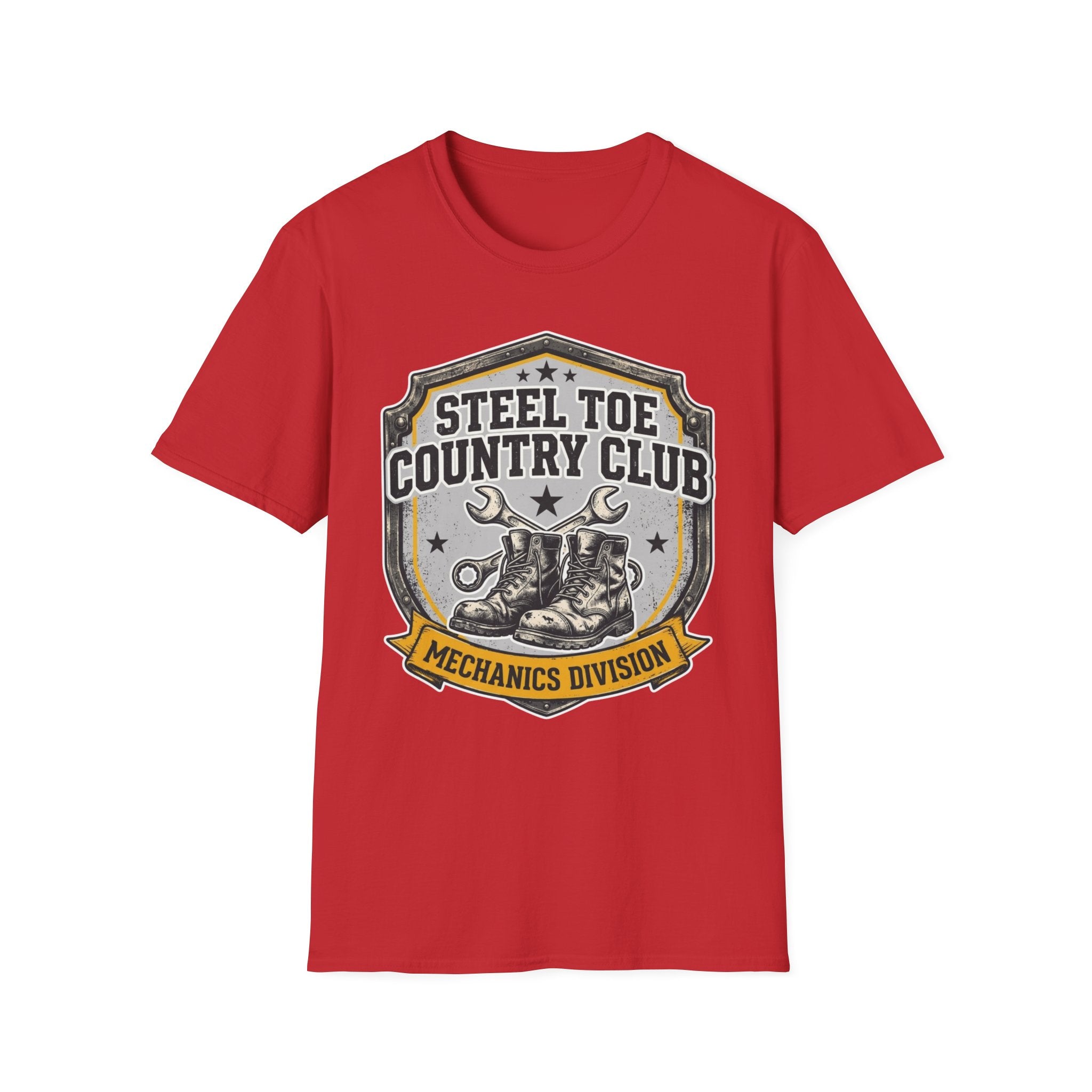 Steel Toe Country Club Mechanics Division T-Shirt