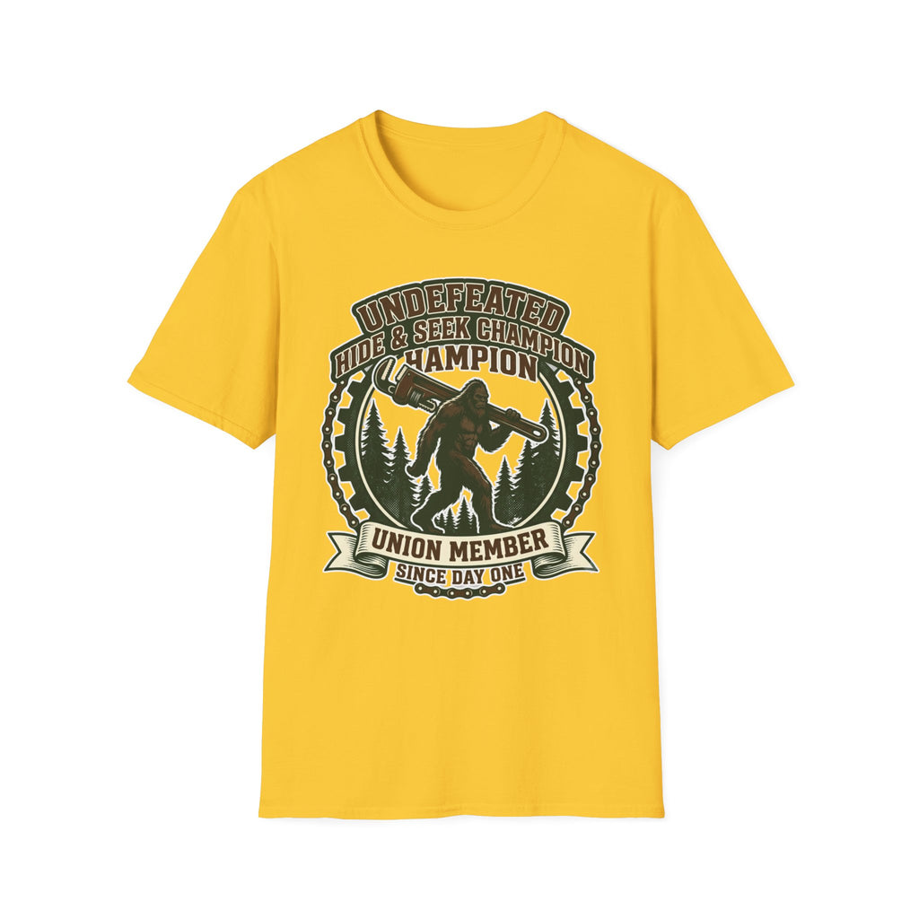 Undefeated Hide & Seek Champion Union Member Since Day One T-Shirt