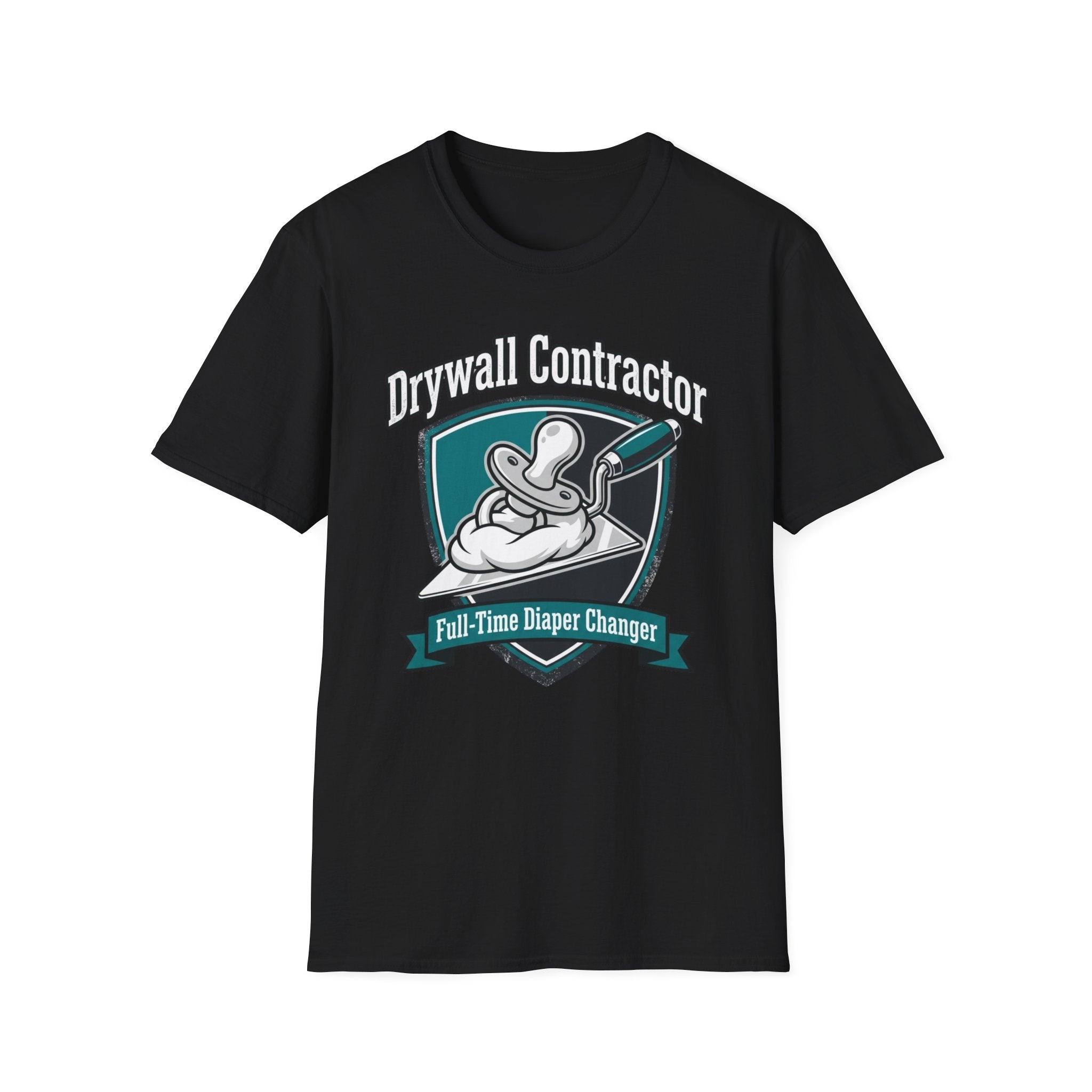 Drywall Contractor Full-Time Diaper Changer T-Shirt