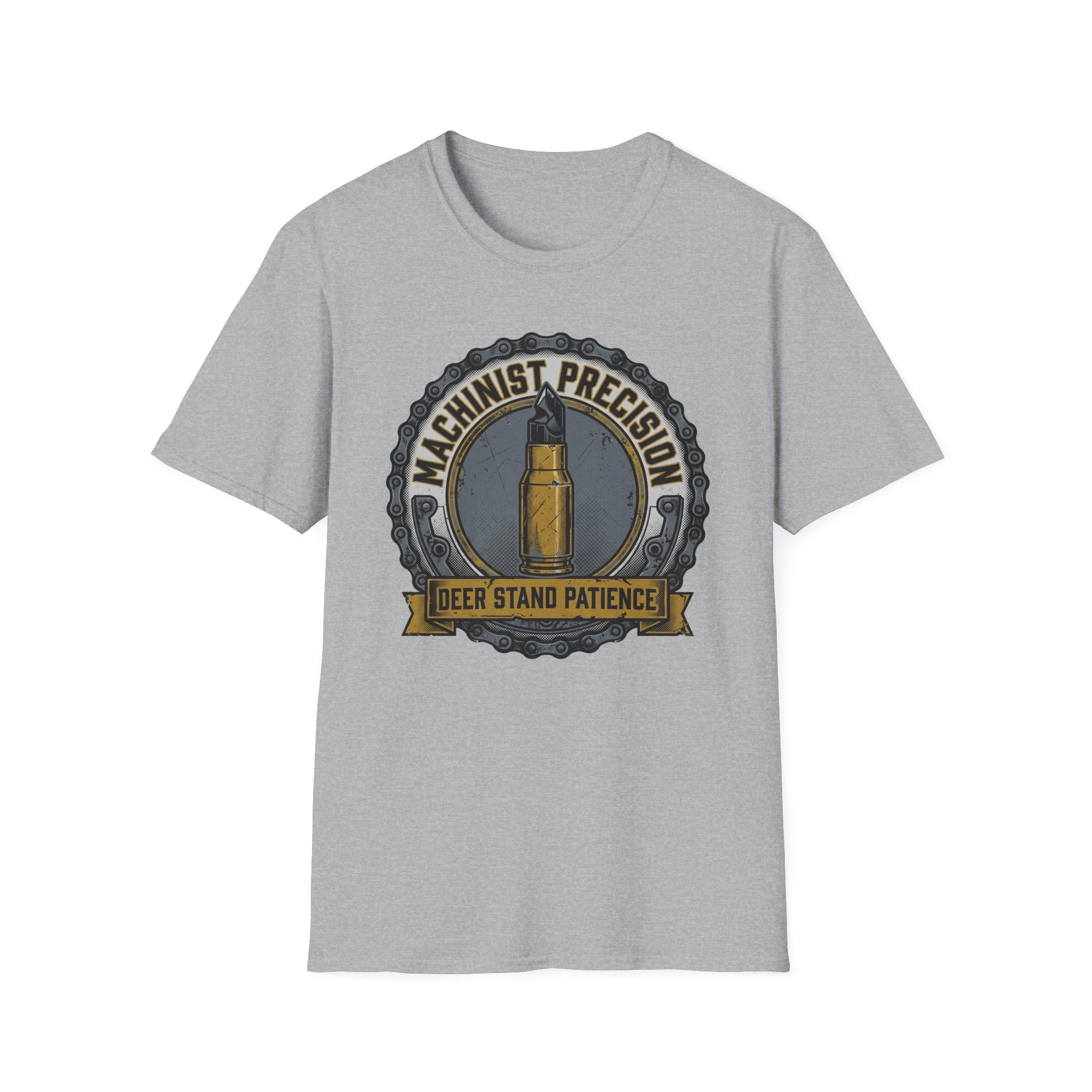 Machinist Precision Deer Stand Patience T-Shirt