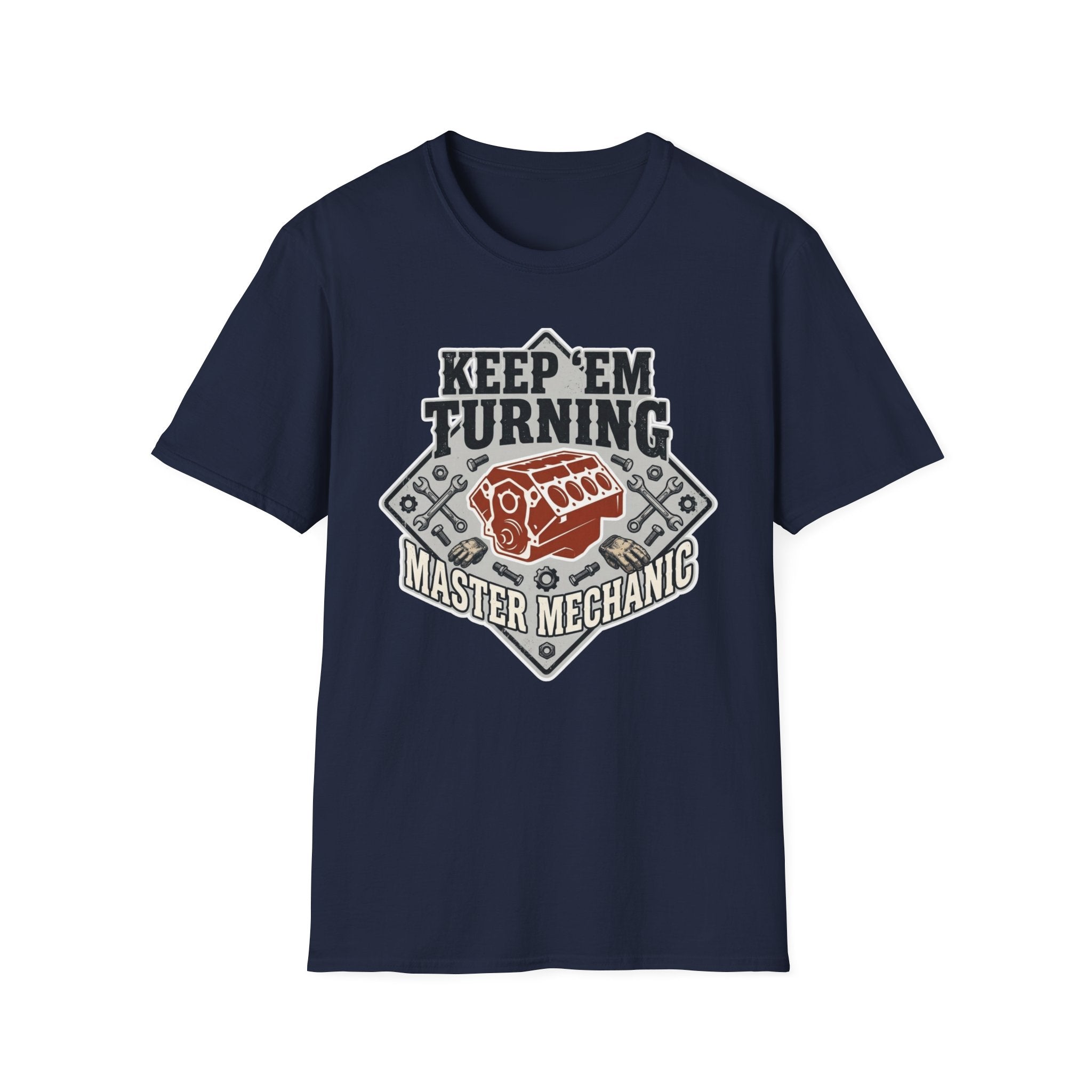 Keep 'Em Turning Master Mechanic T-Shirt