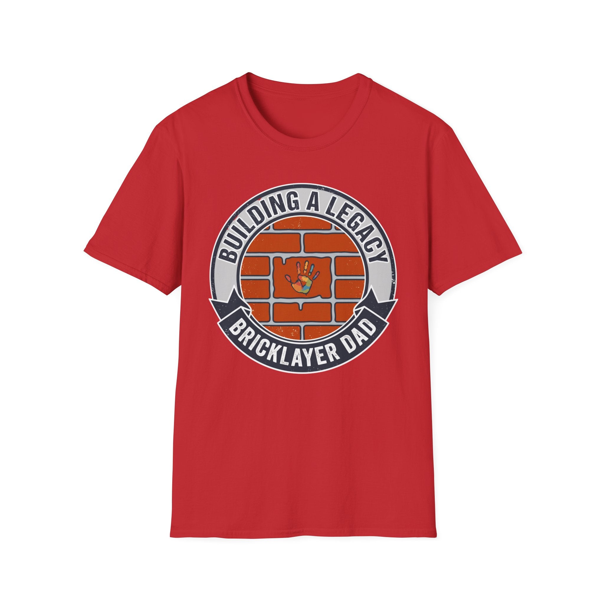 Building A Legacy Bricklayer Dad T-Shirt