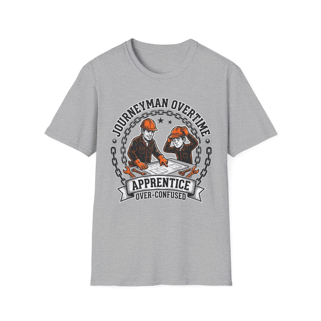 Journeyman Overtime Apprentice Over-Confused T-Shirt