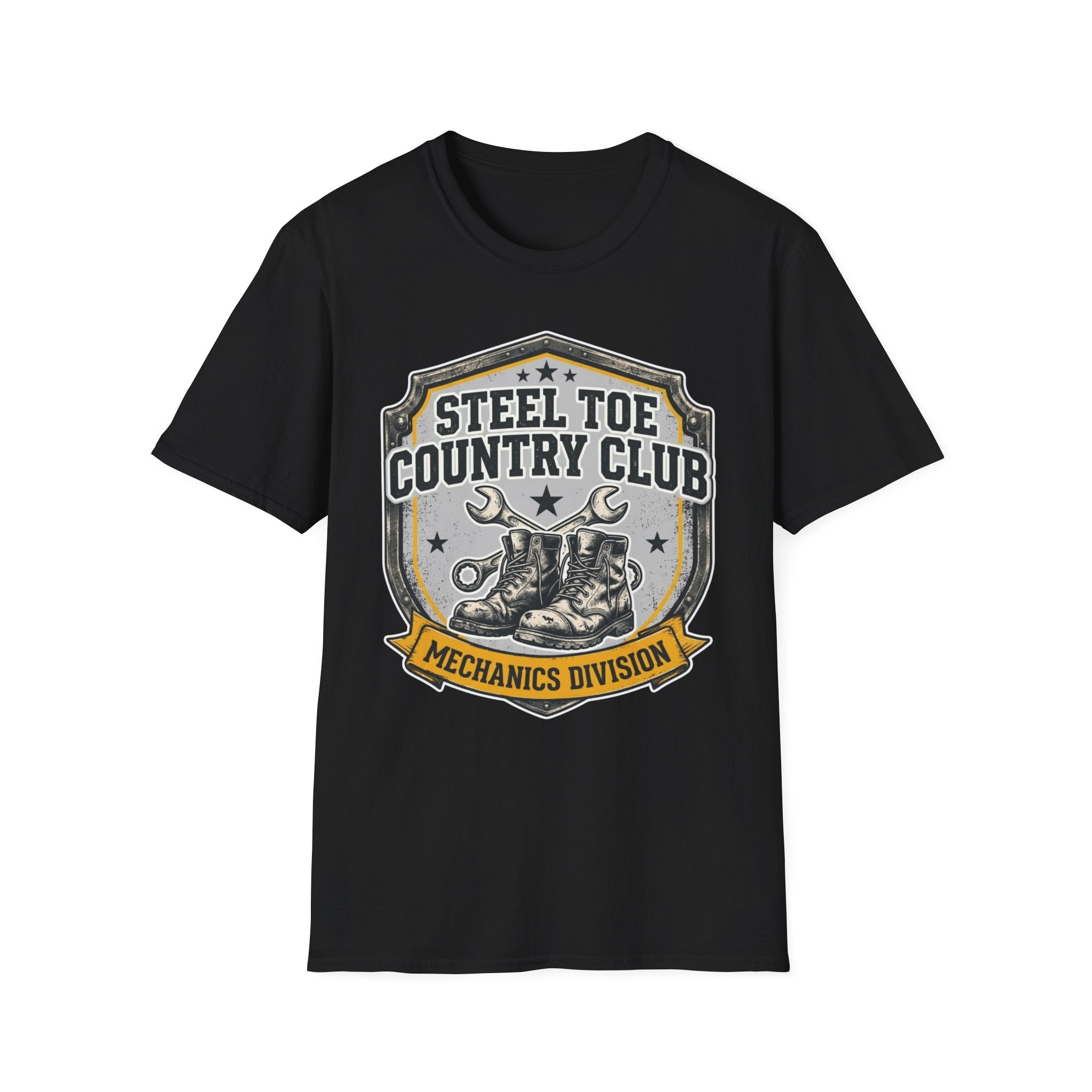 Steel Toe Country Club Mechanics Division T-Shirt