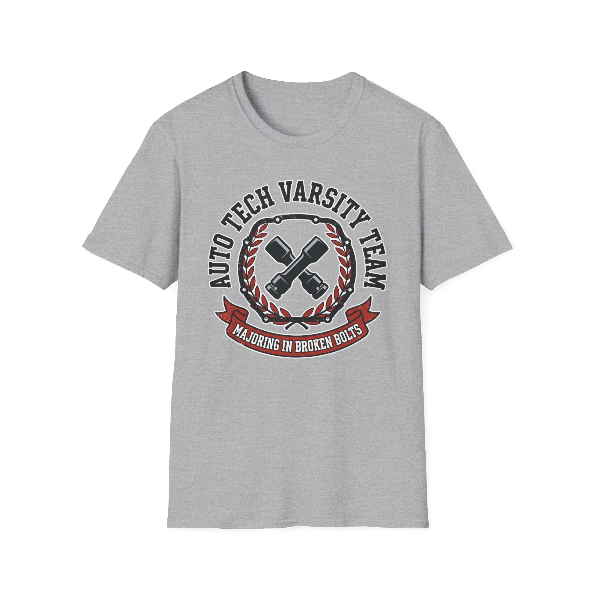 Auto Tech Varsity Team Majoring In Broken Bolts T-Shirt