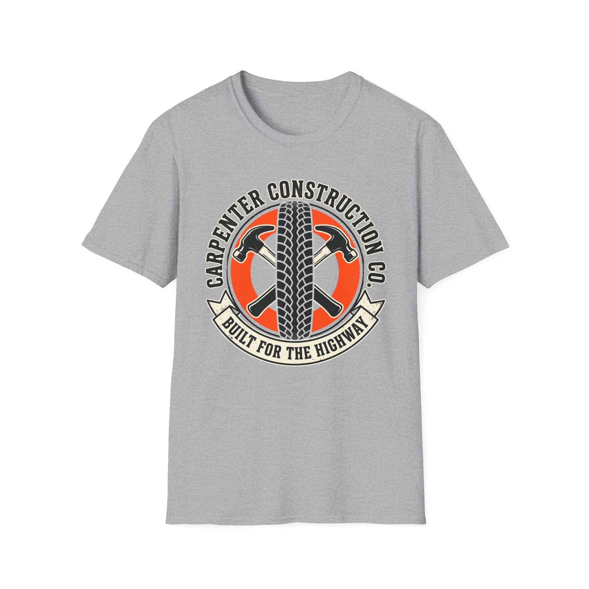 Carpenter Construction Co Built For The Highway T-Shirt