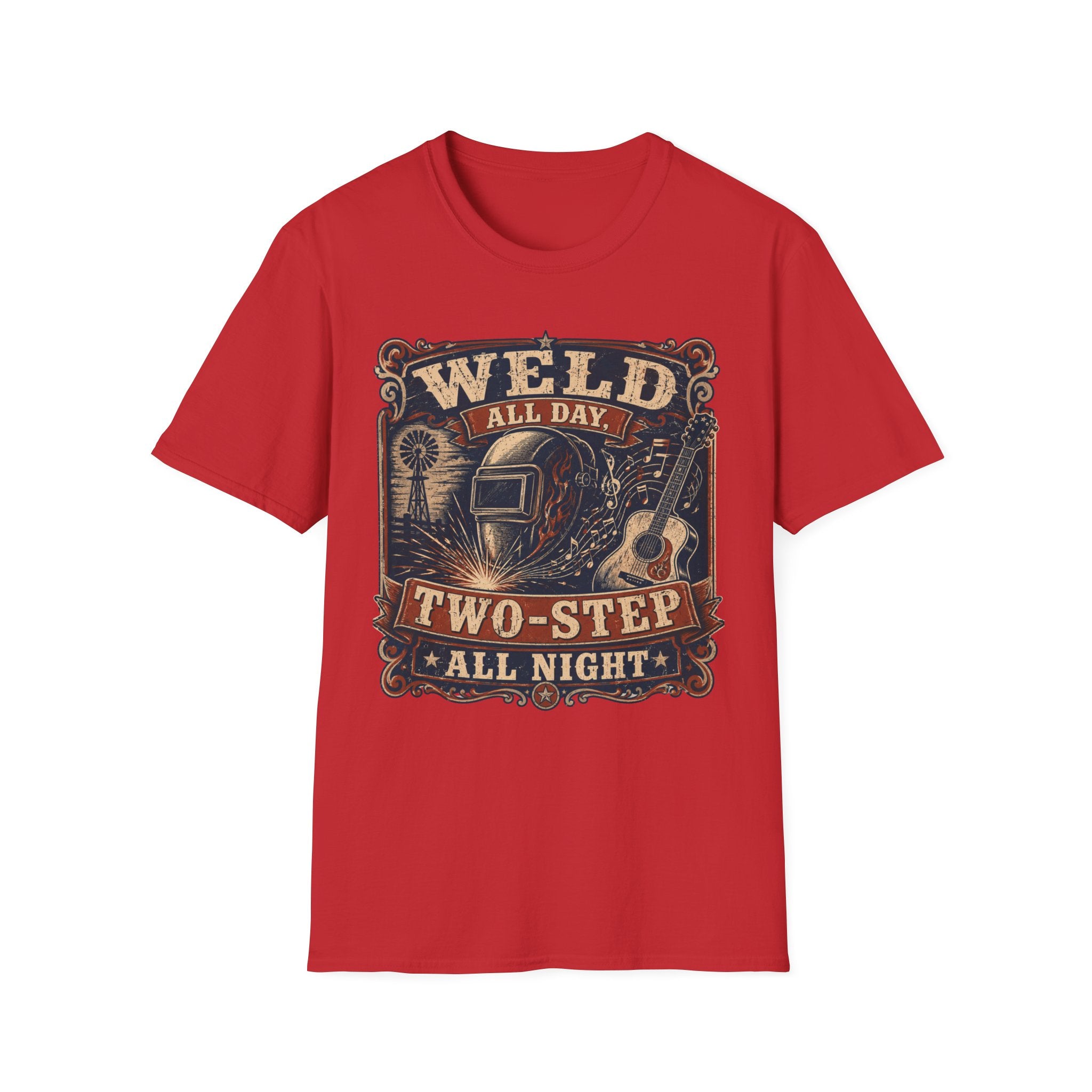 Weld All Day, Two Step All Night T-Shirt