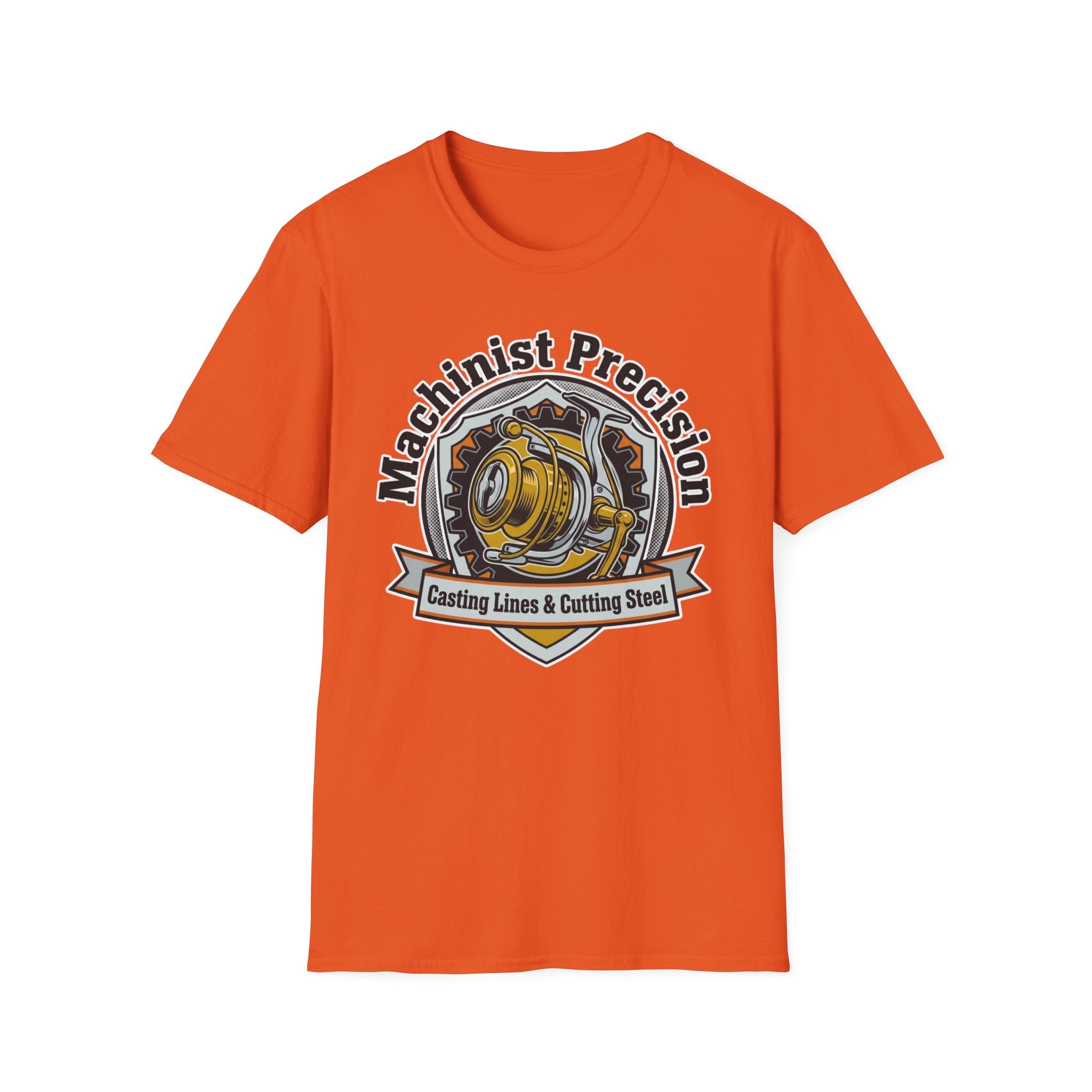 Machinist Precision Casting Lines & Cutting Steel T-Shirt