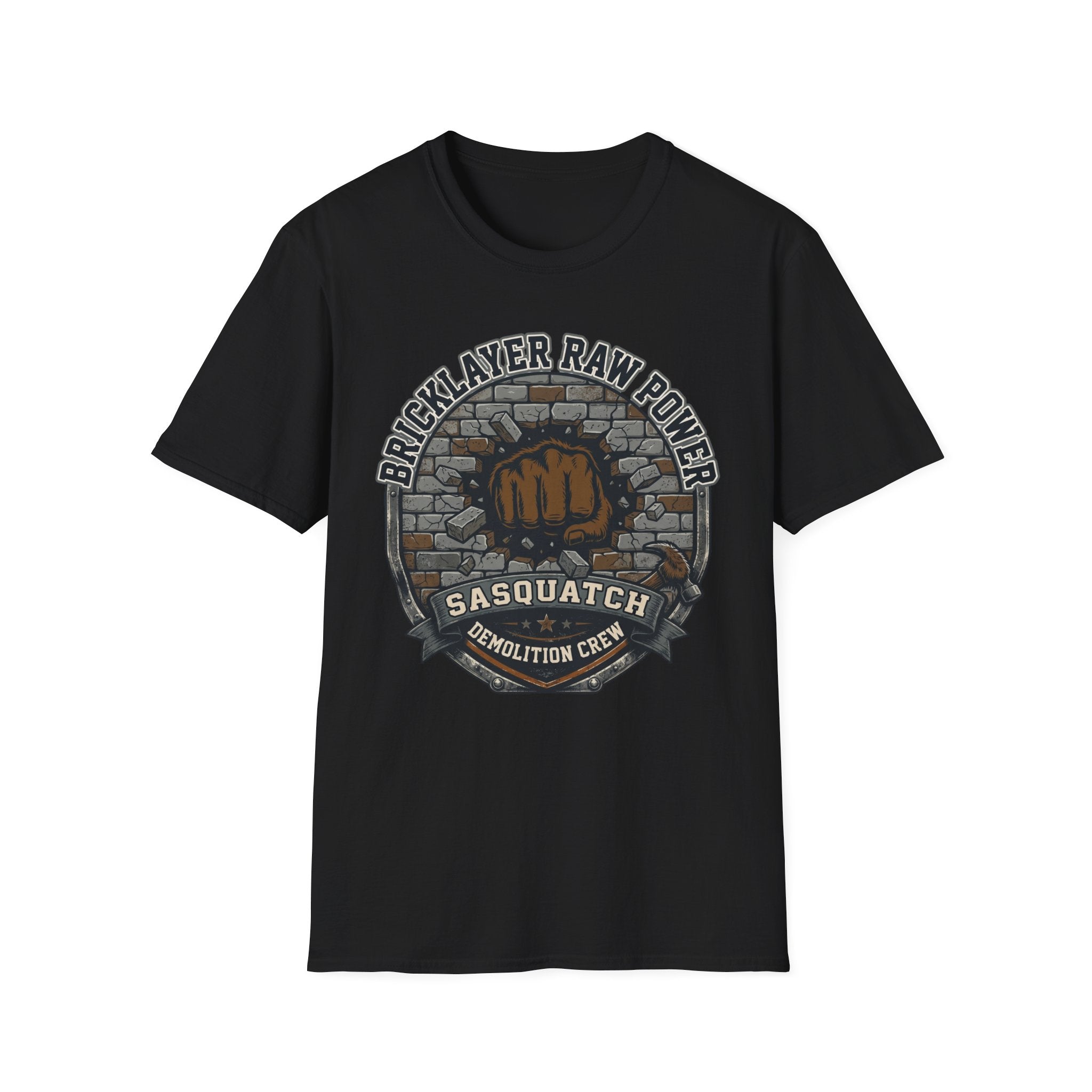 Bricklayer Raw Power Sasquatch Demolition Crew T-Shirt