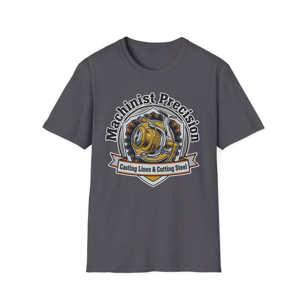 Machinist Precision Casting Lines & Cutting Steel T-Shirt