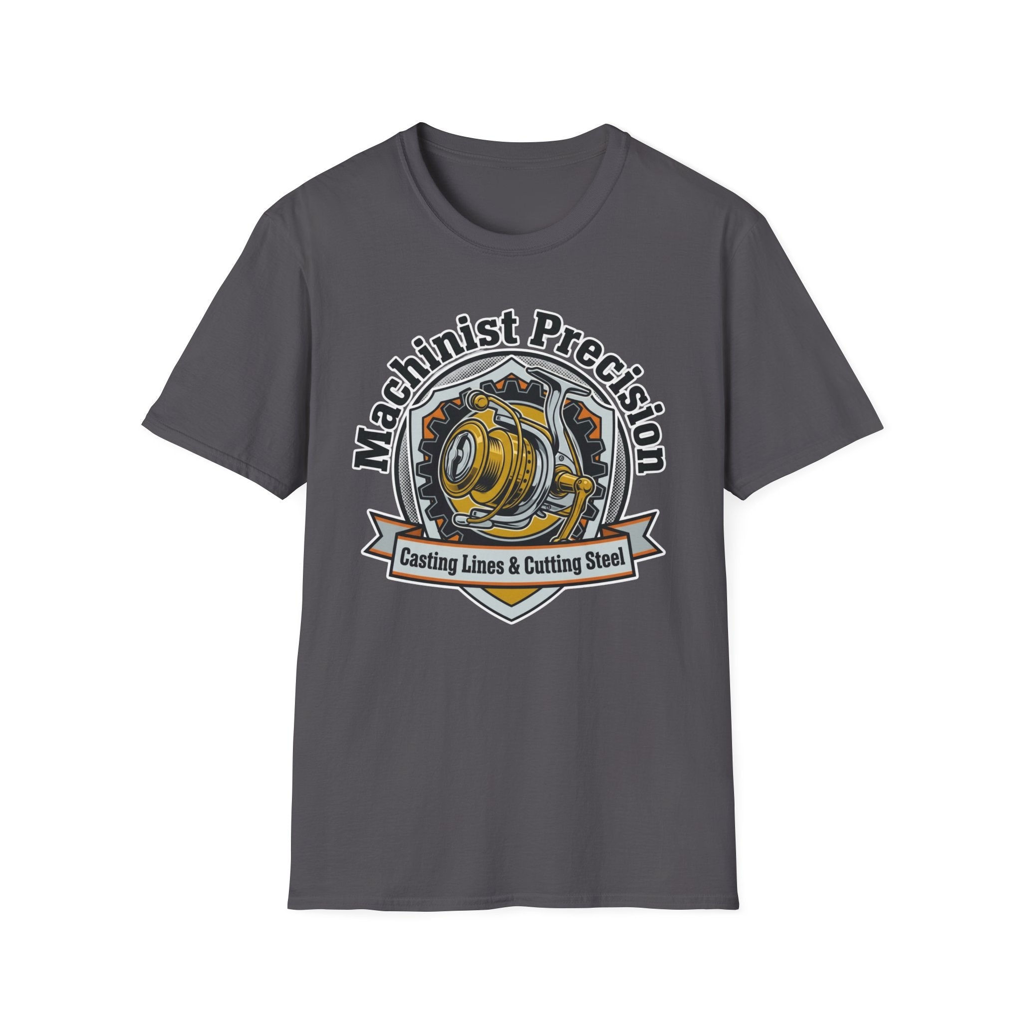 Machinist Precision Casting Lines & Cutting Steel T-Shirt