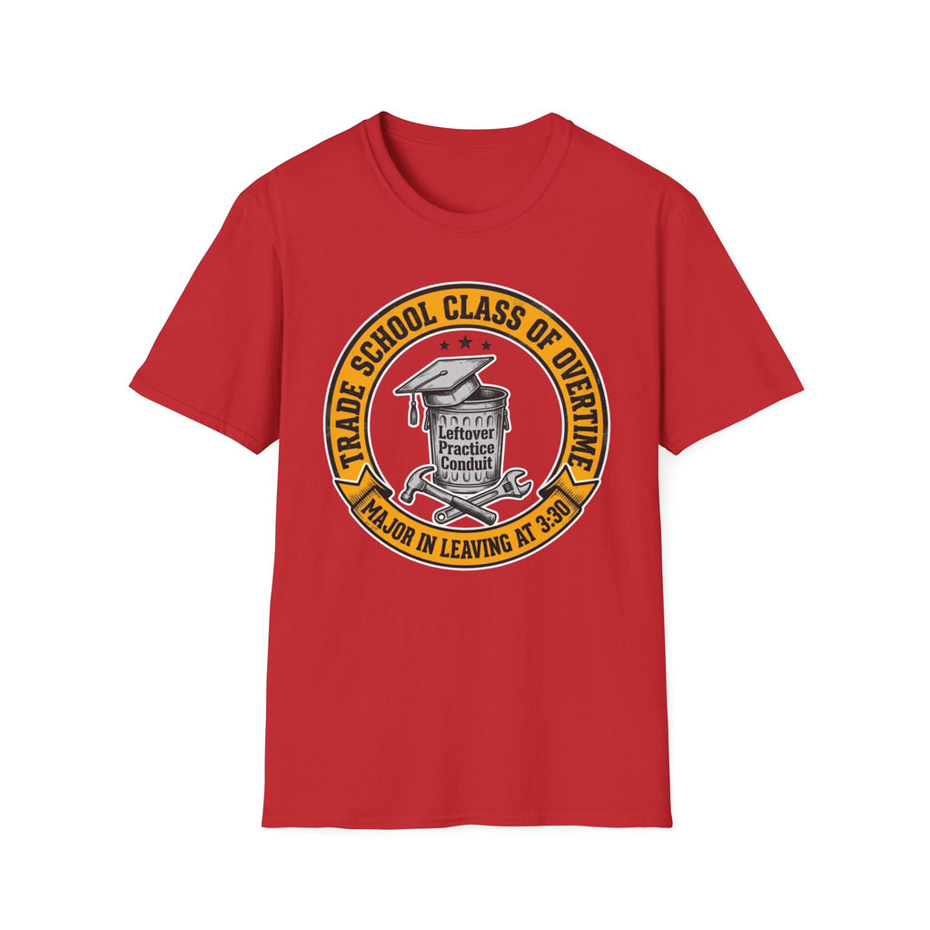 Trade School Class Of Overtime Major In Leaving At 330 T-Shirt