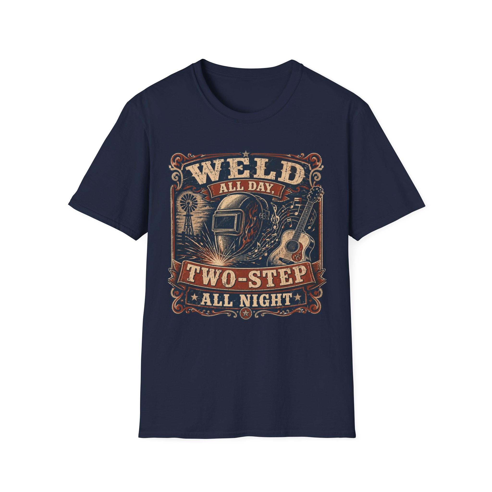 Weld All Day, Two Step All Night T-Shirt
