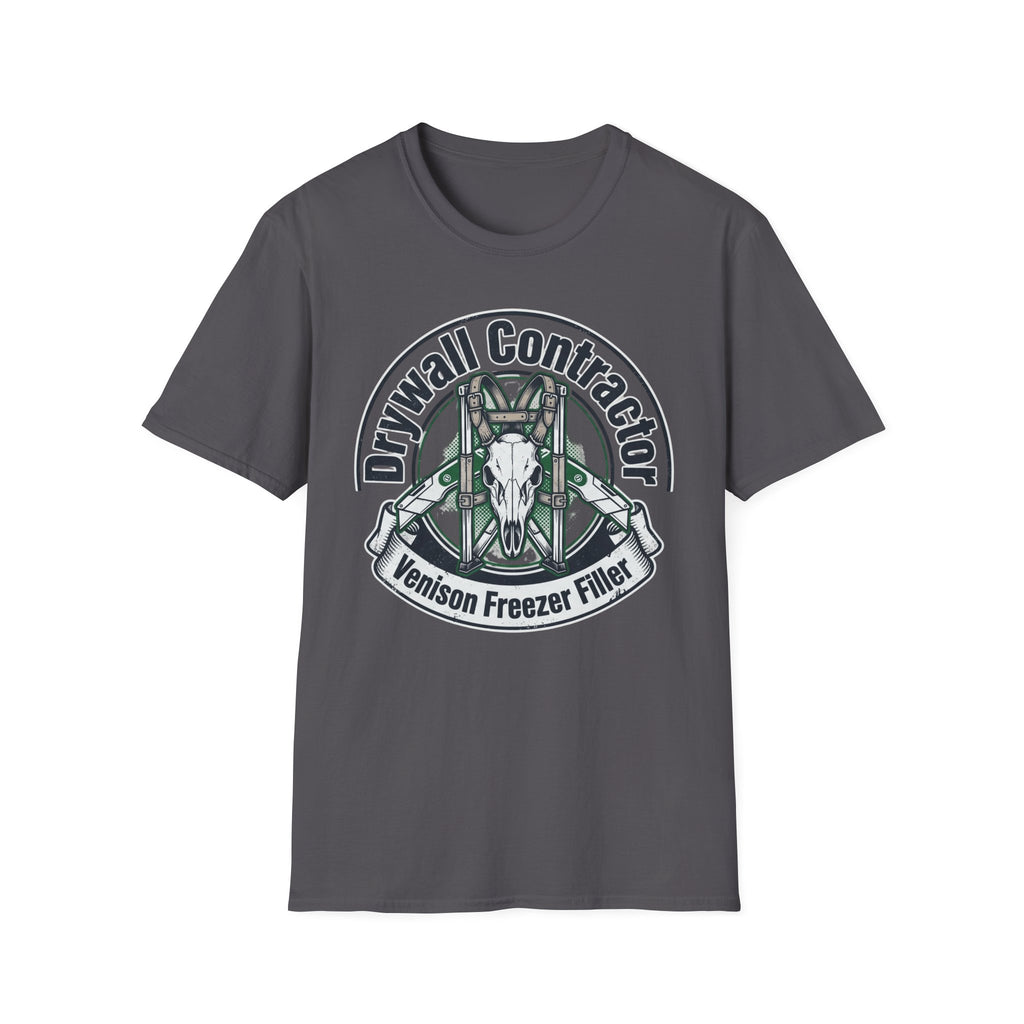 Drywall Contractor Venison Freezer Filler T-Shirt