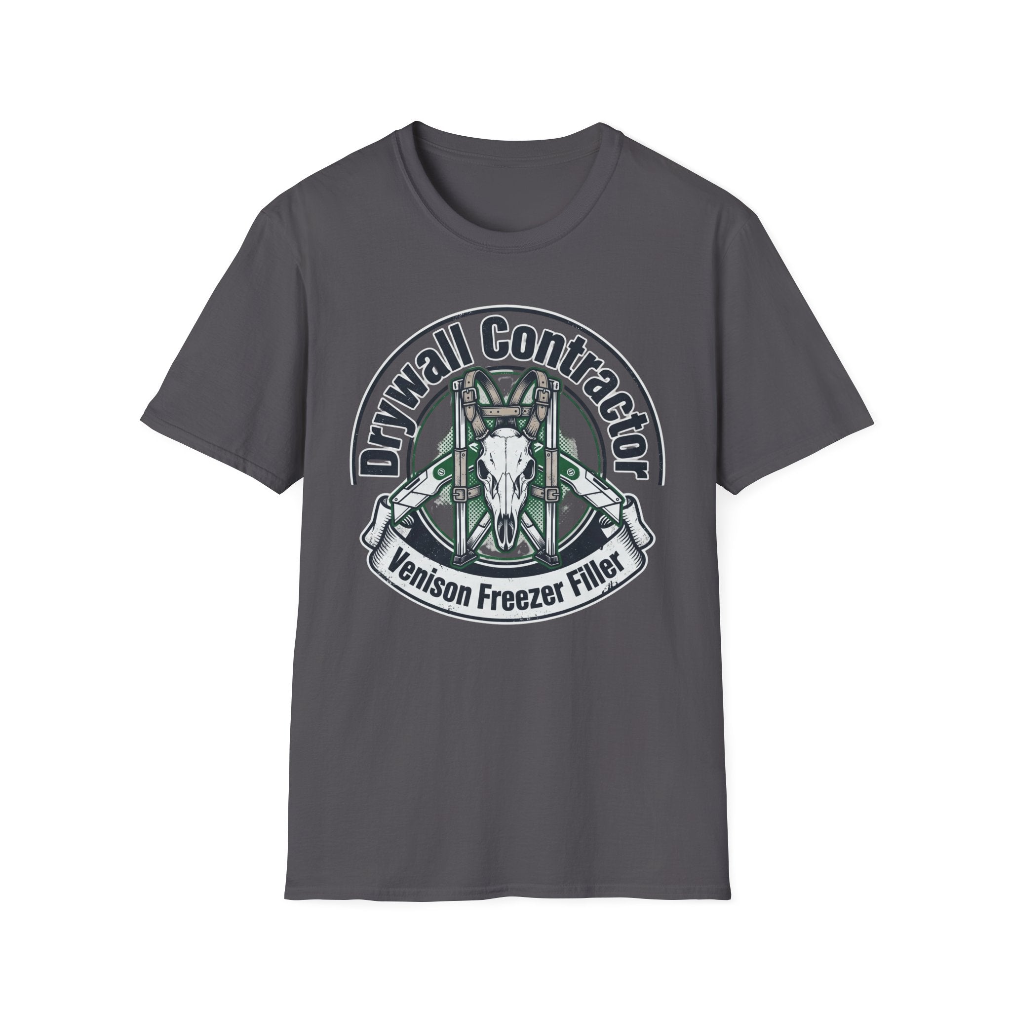 Drywall Contractor Venison Freezer Filler T-Shirt
