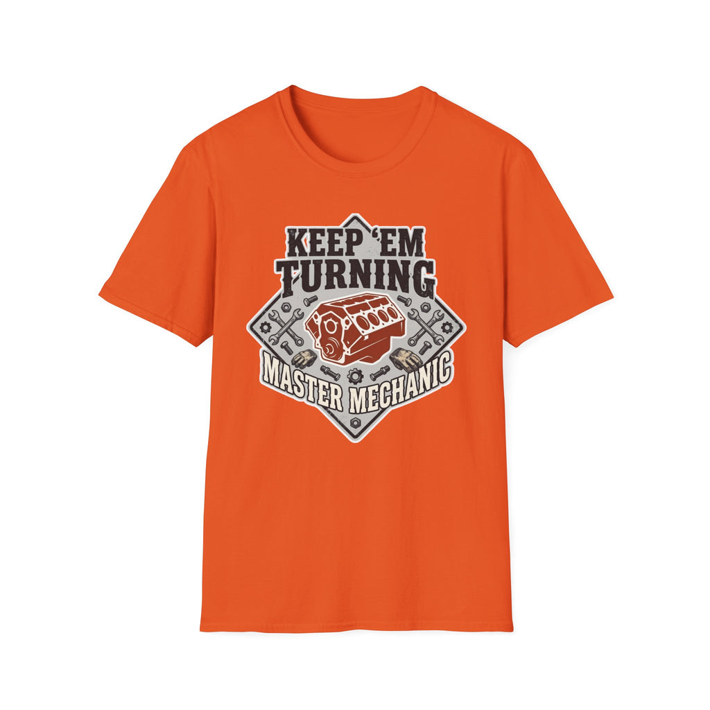 Keep 'Em Turning Master Mechanic T-Shirt