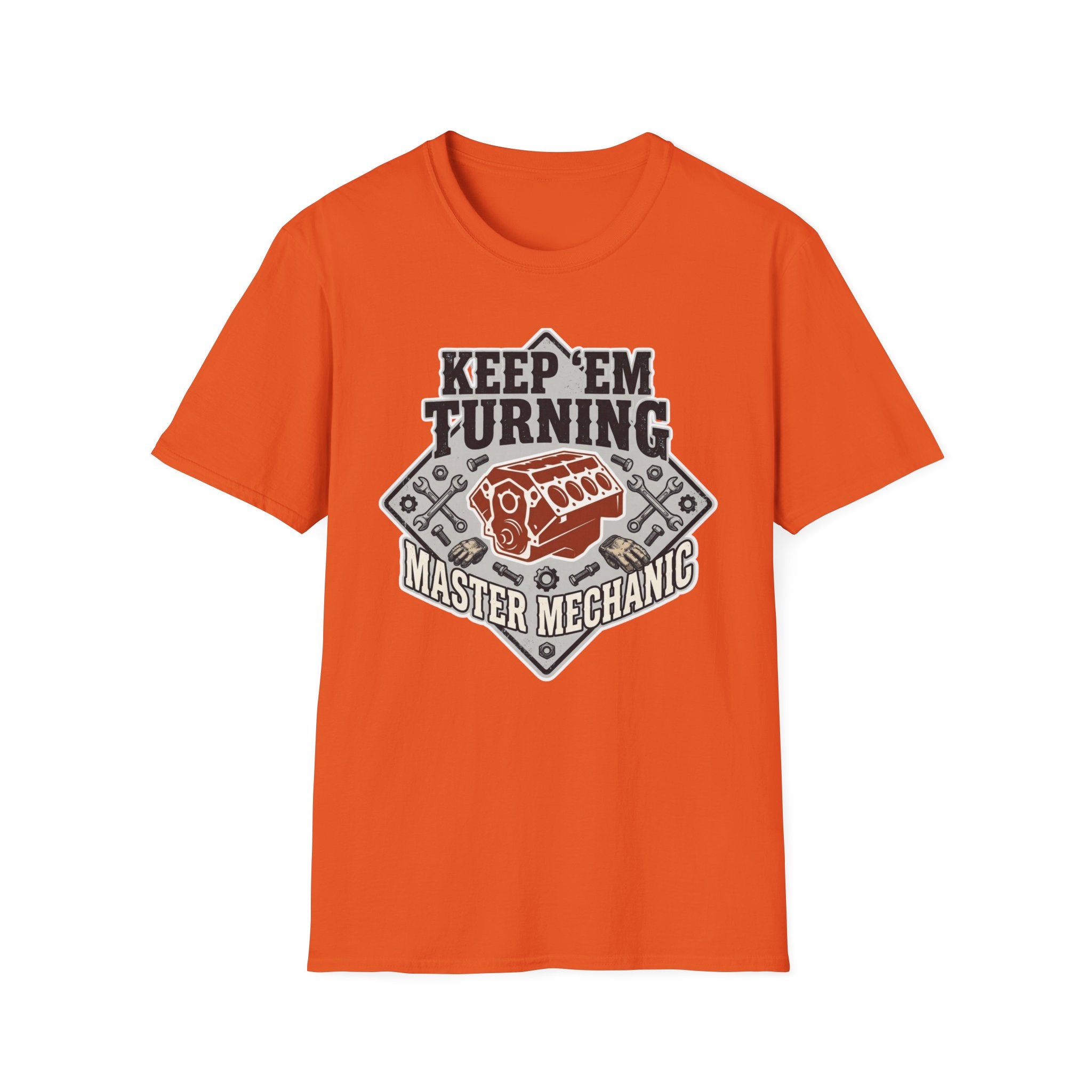Keep 'Em Turning Master Mechanic T-Shirt