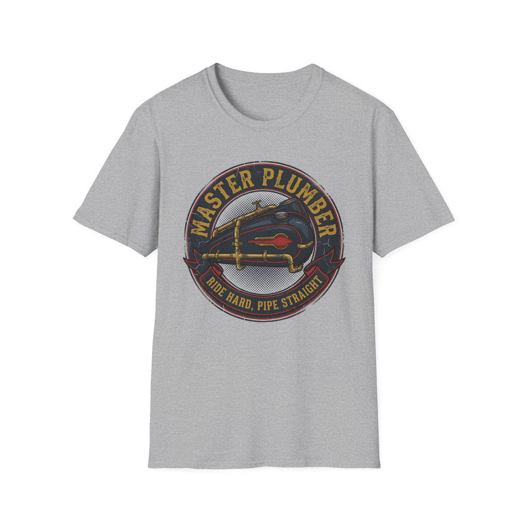 Master Plumber Ride Hard Pipe Straight T-Shirt